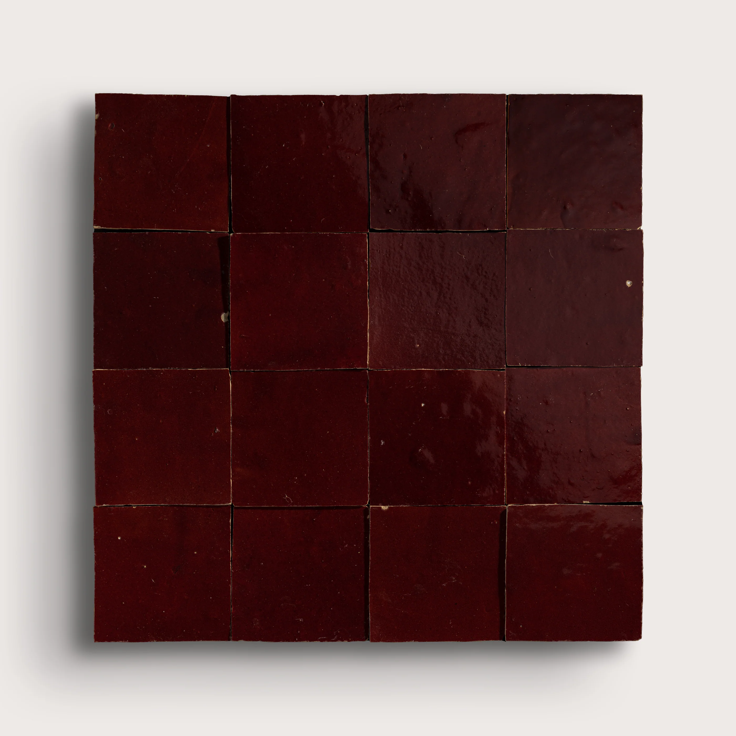 Merlot 4x4 Zellige Tile - Image 5