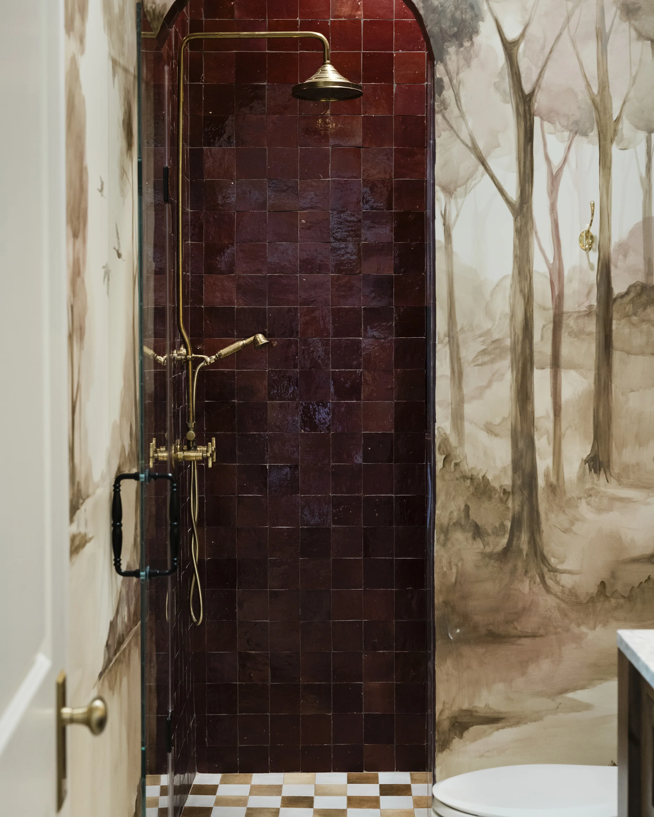 Merlot 4x4 Zellige Tile - Image 7