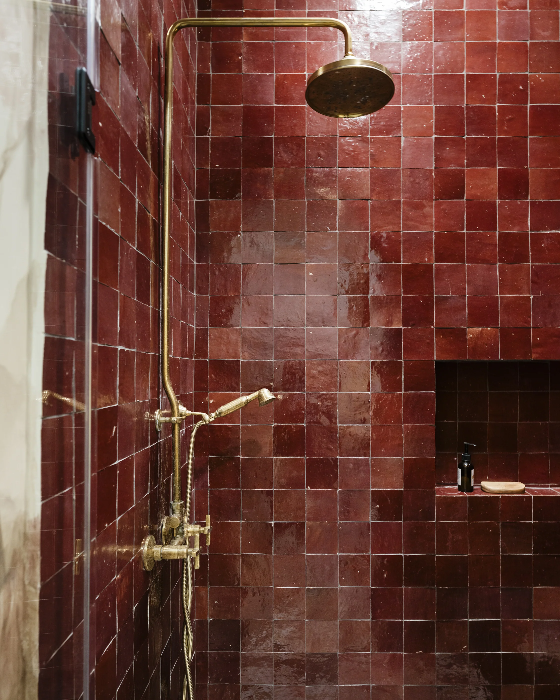 Merlot 4x4 Zellige Tile - Image 8