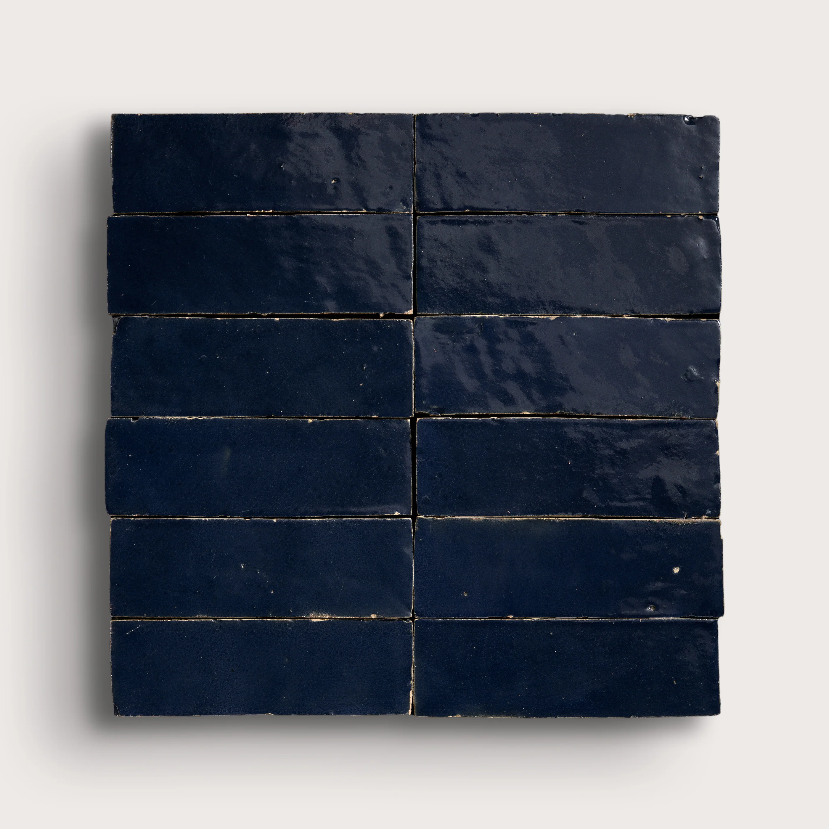 Midnight Blue 2x6 Thin Bejmat Zellige Tile
