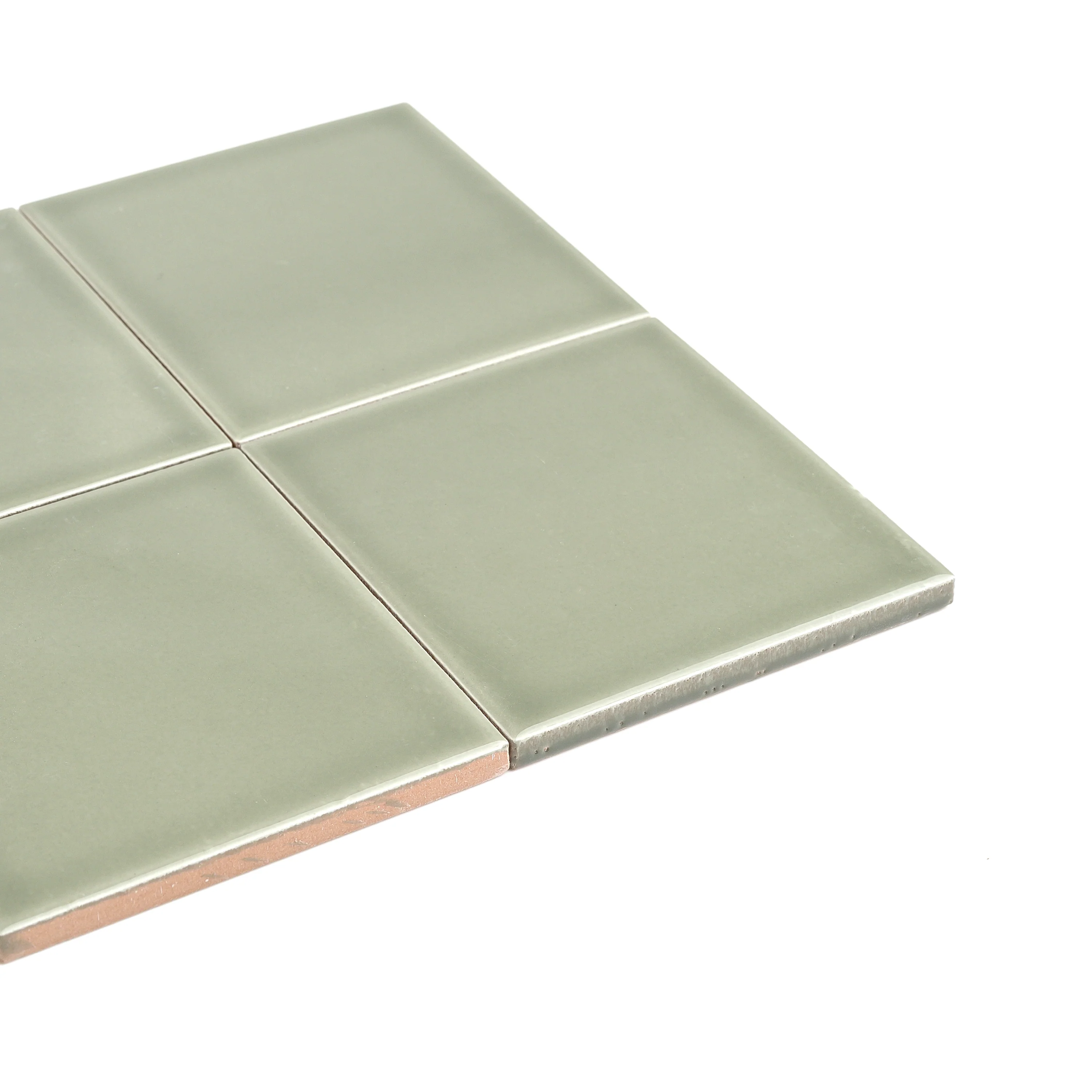 Moss 4x4 Ceramic Tile | Glossy - Image 3