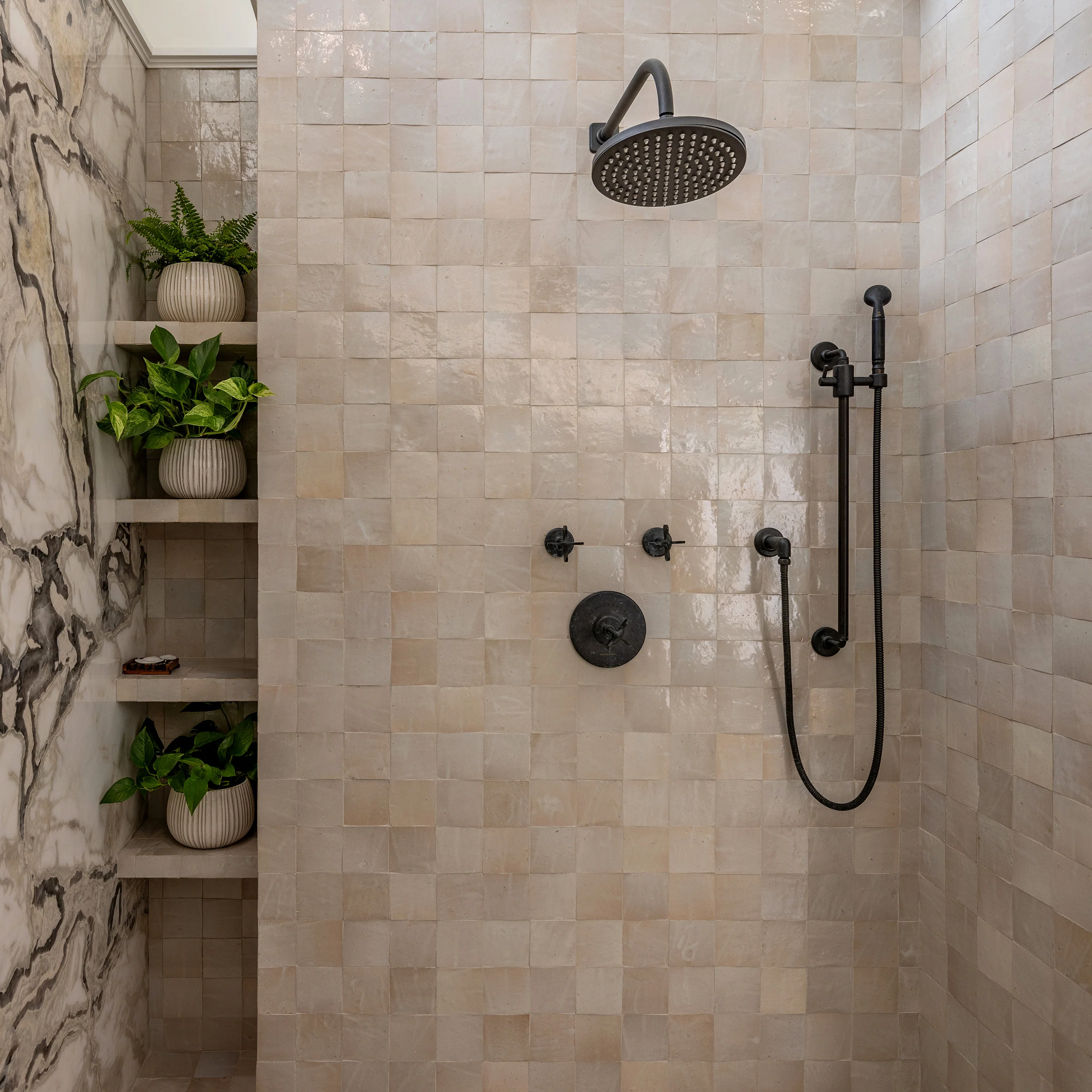 Natural White 4x4 Zellige Tile - Image 21