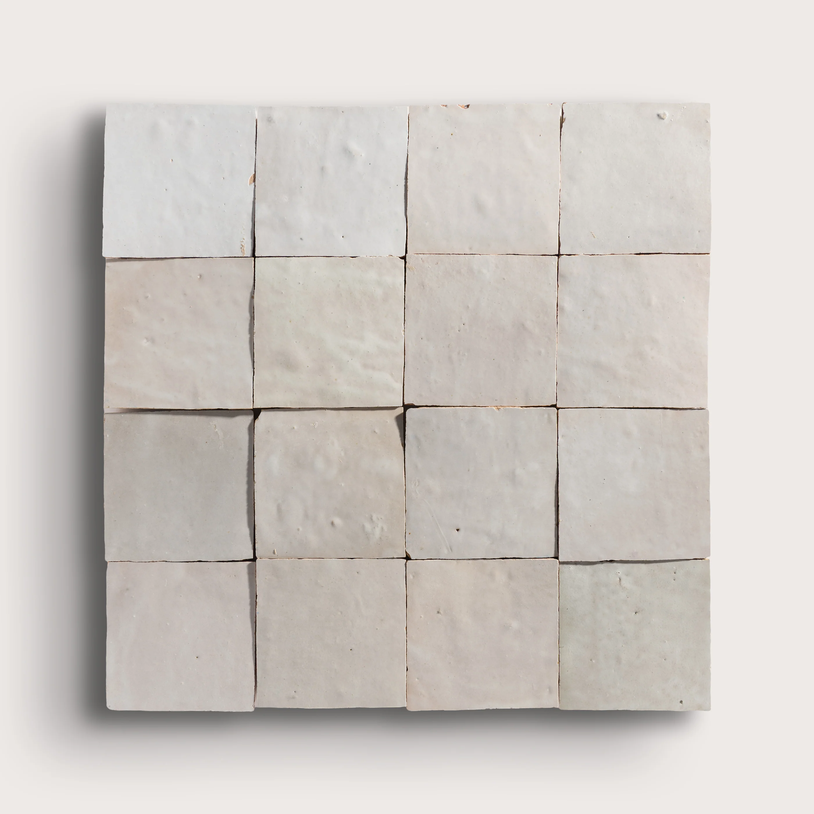 Natural White 4x4 Zellige Tile - Image 5