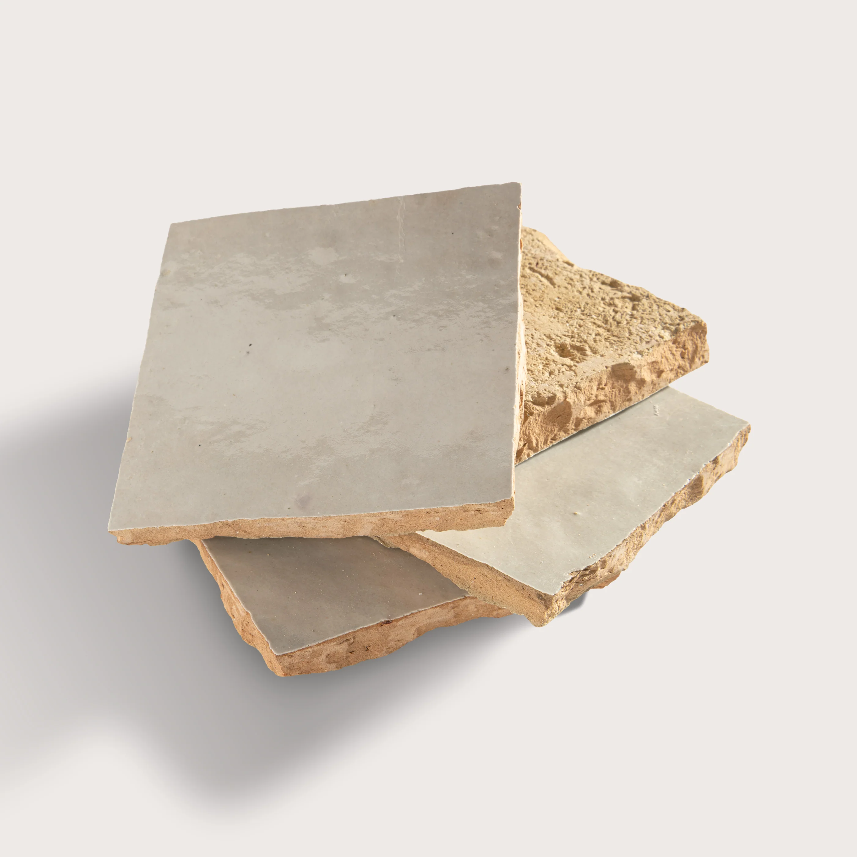 Natural White 4x4 Zellige Tile - Image 6