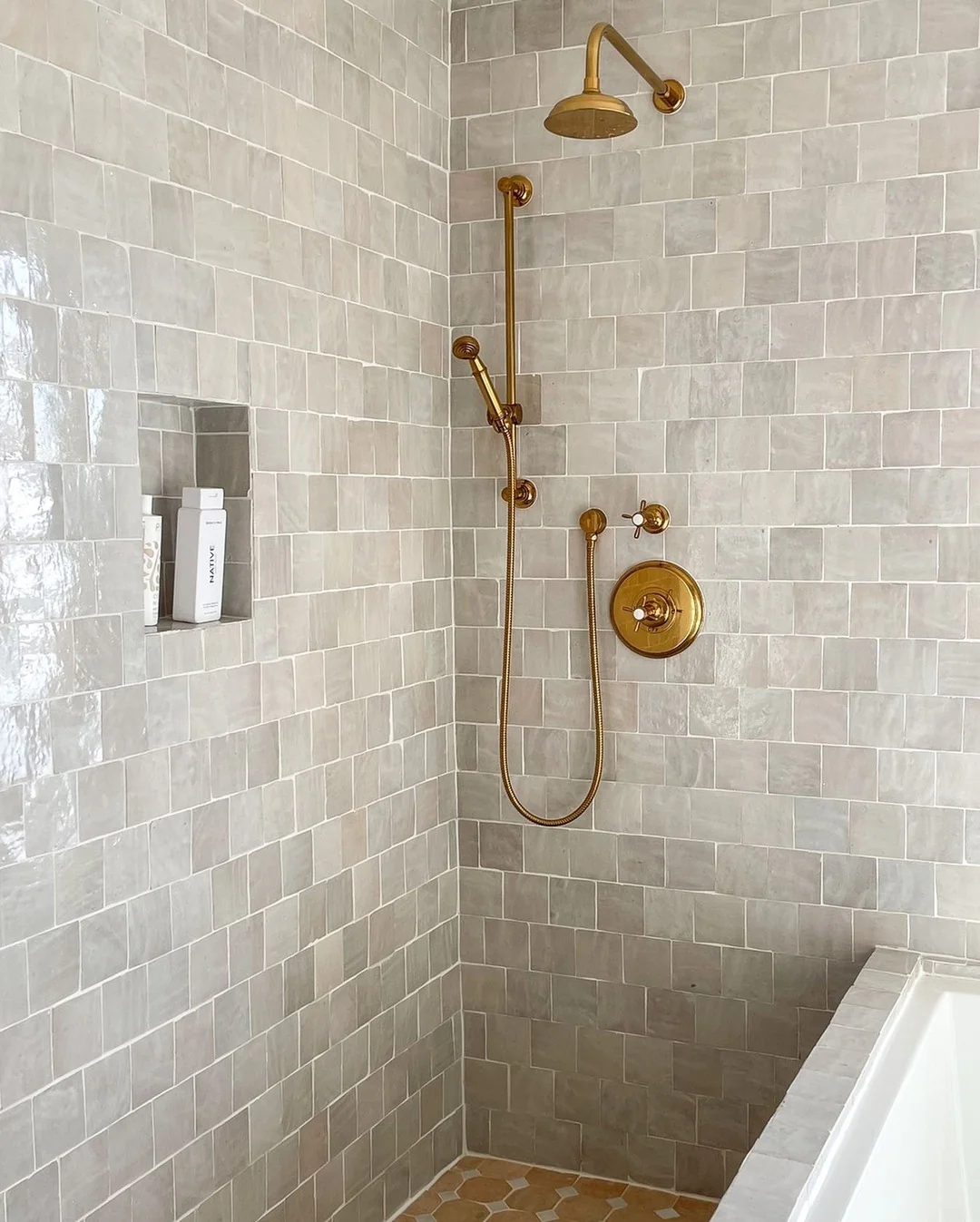 Natural White 4x4 Zellige Tile - Image 8