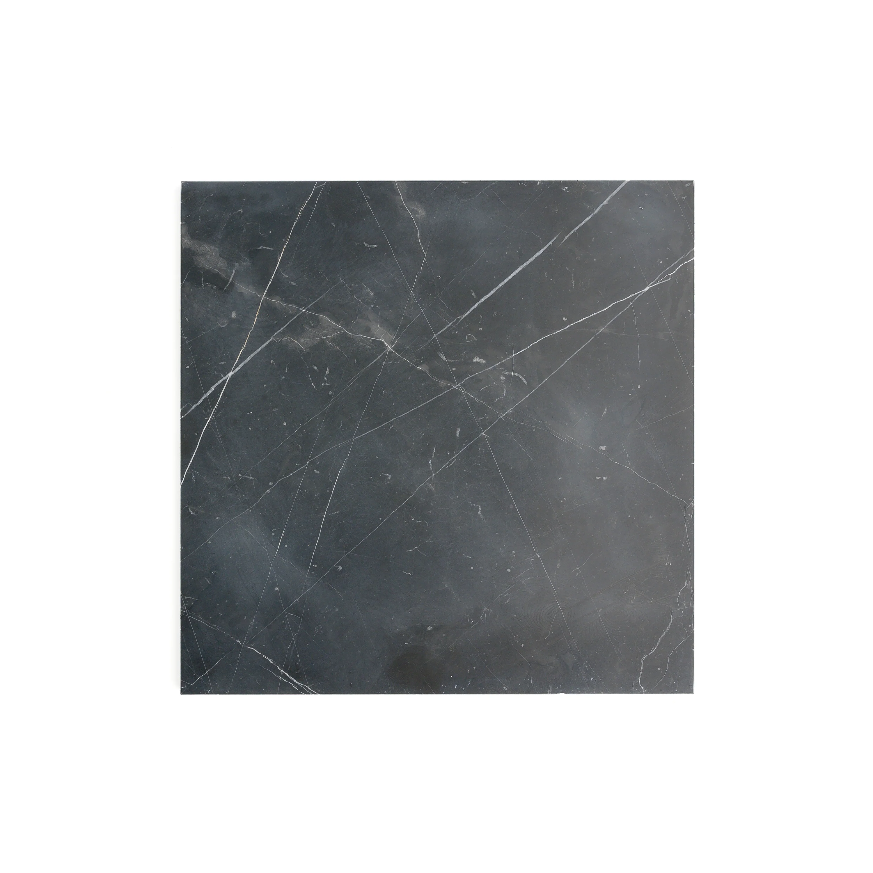 Nero Marquina 12x12 Marble Tile | Honed - Image 3