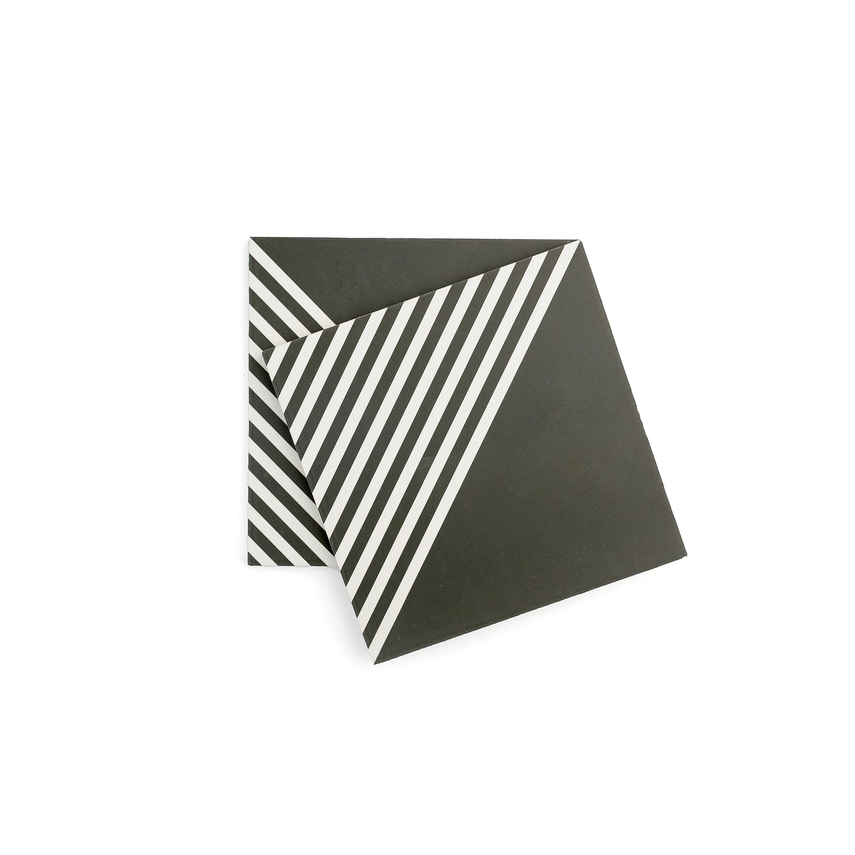 Nomad Black & White Ceramic Tile - Image 6