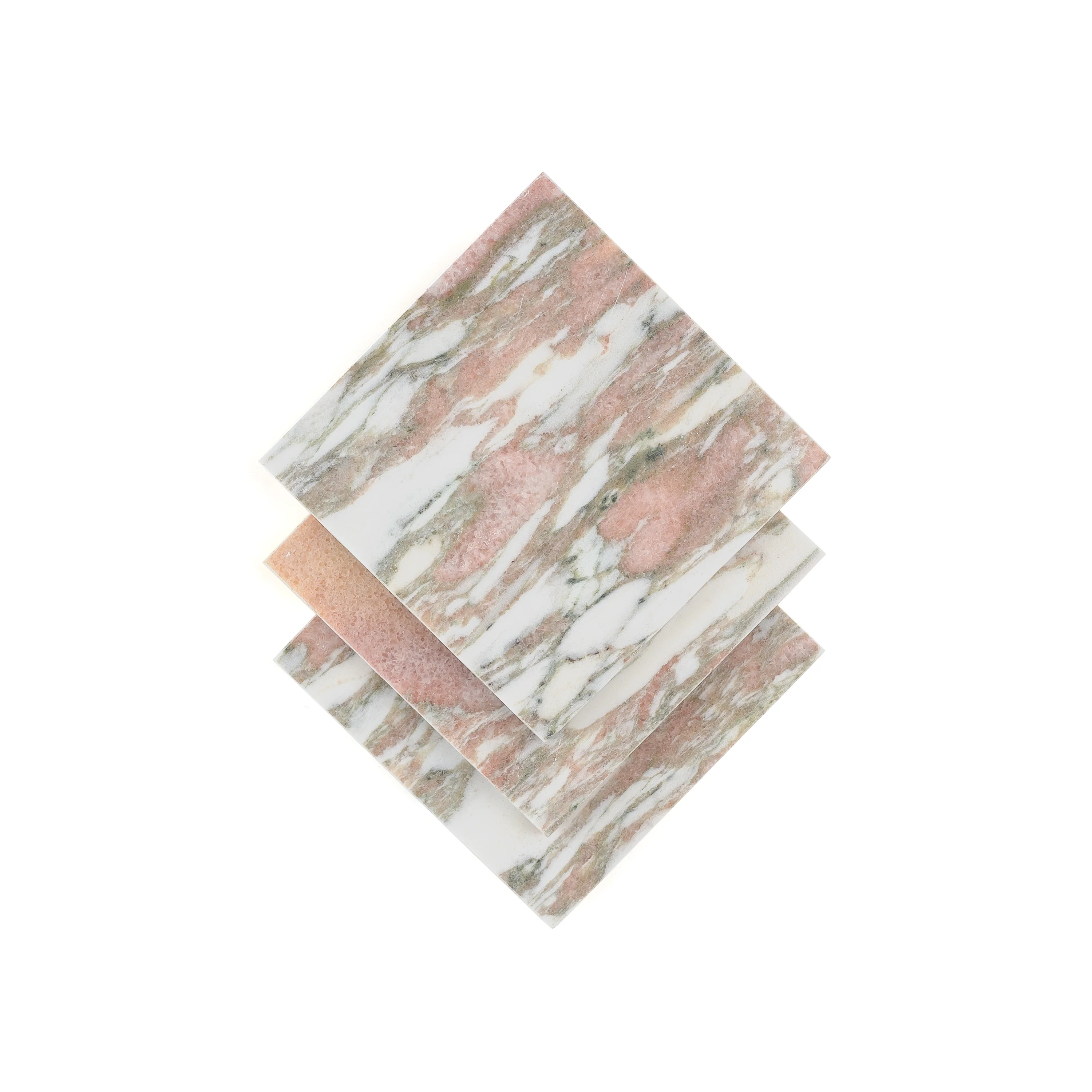 Norwegian Rose 6x6 Marble Tile | Honed - Image 3