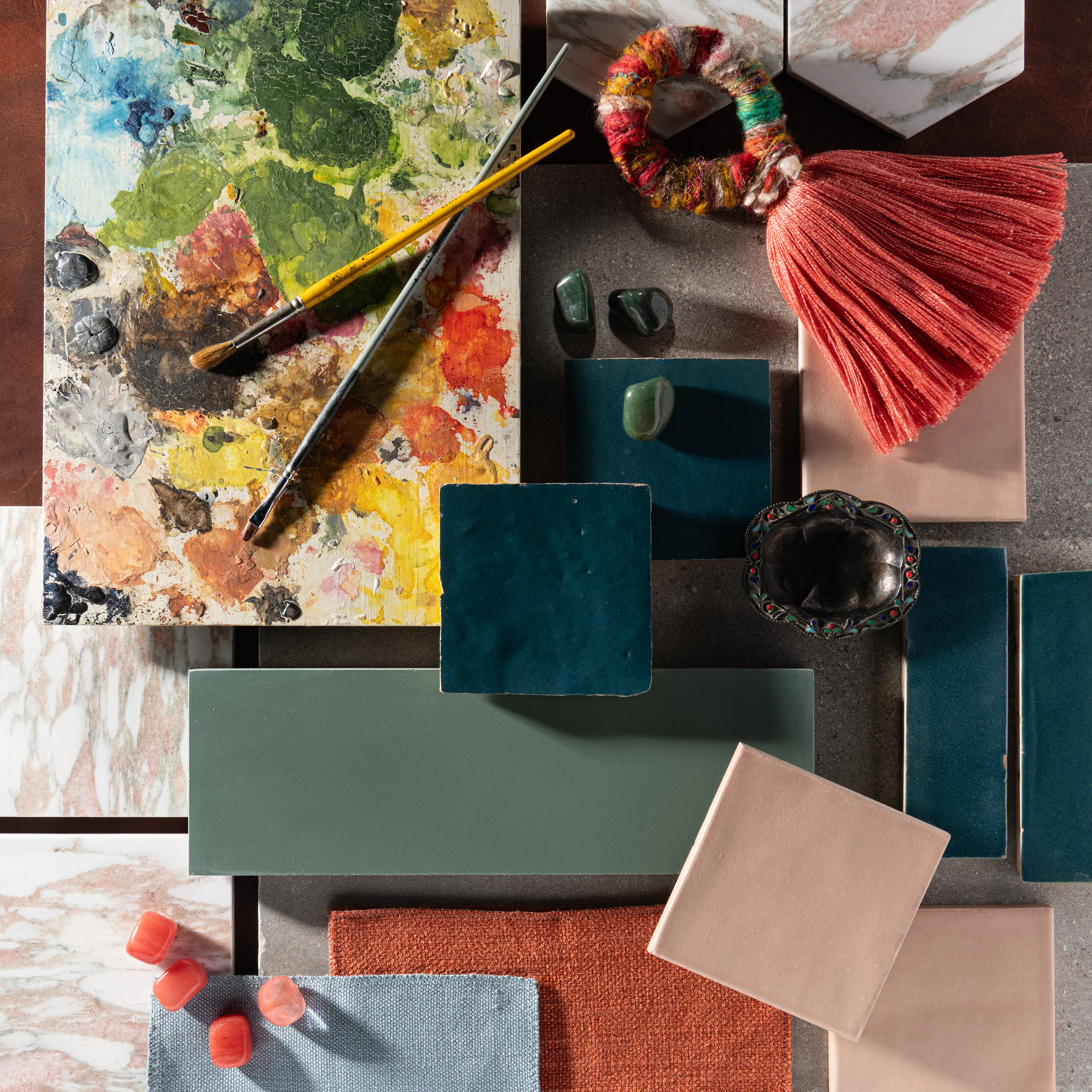 Green 4x12 Cement Tile - Image 3