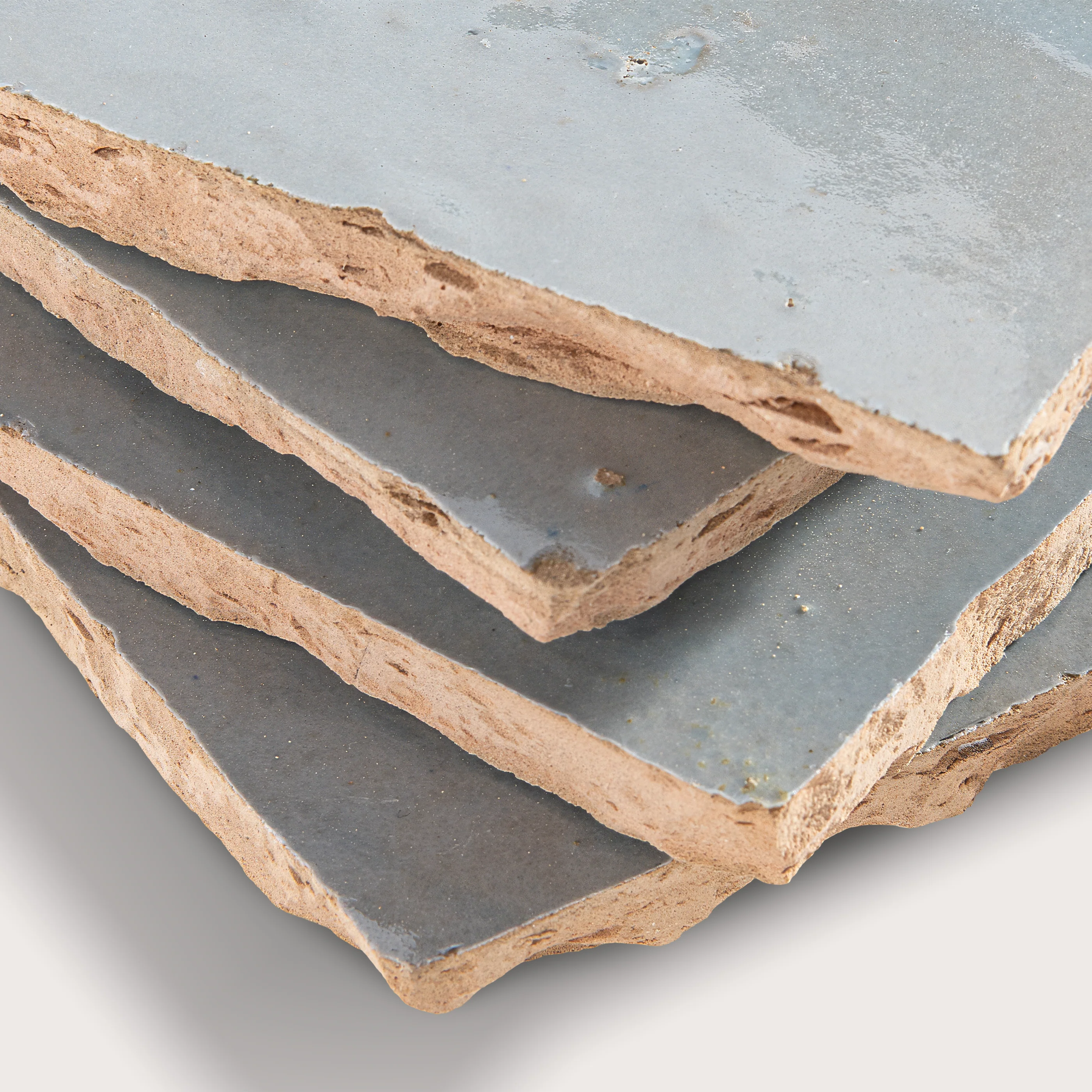 Pearl Blue 4x4 Zellige Tile - Image 7