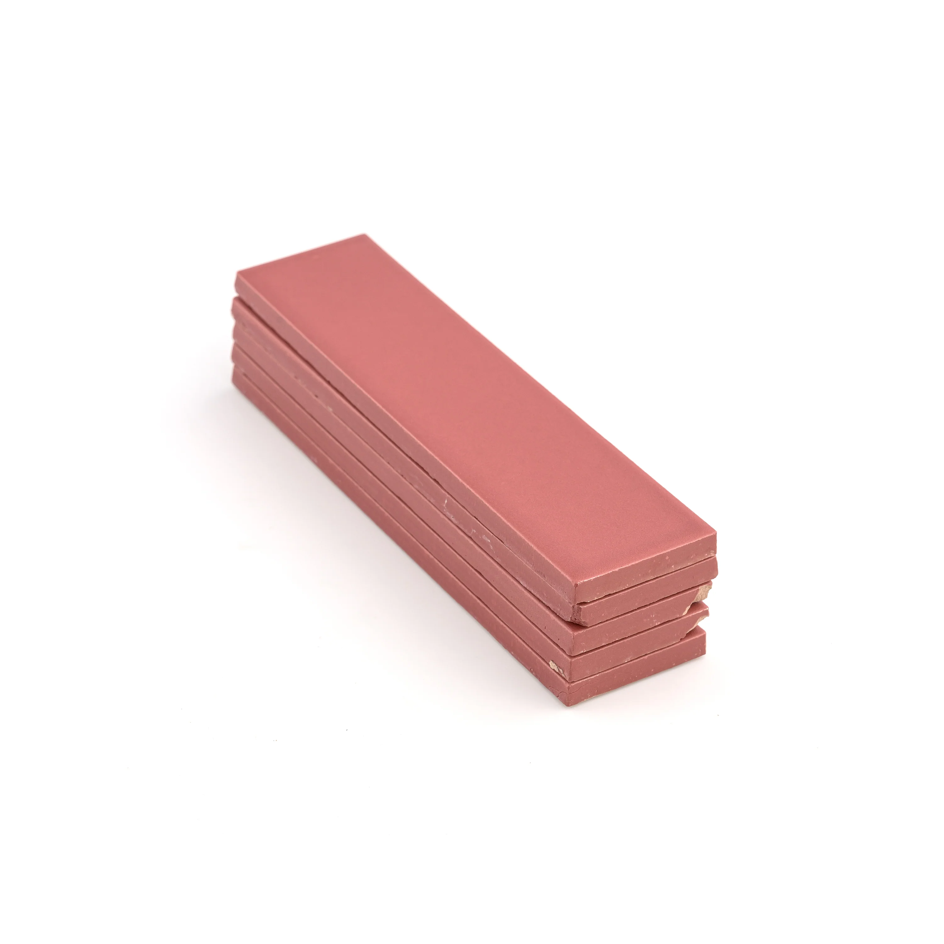 Raspberry Beret 2x8 Ceramic Tile | Matte - Image 3
