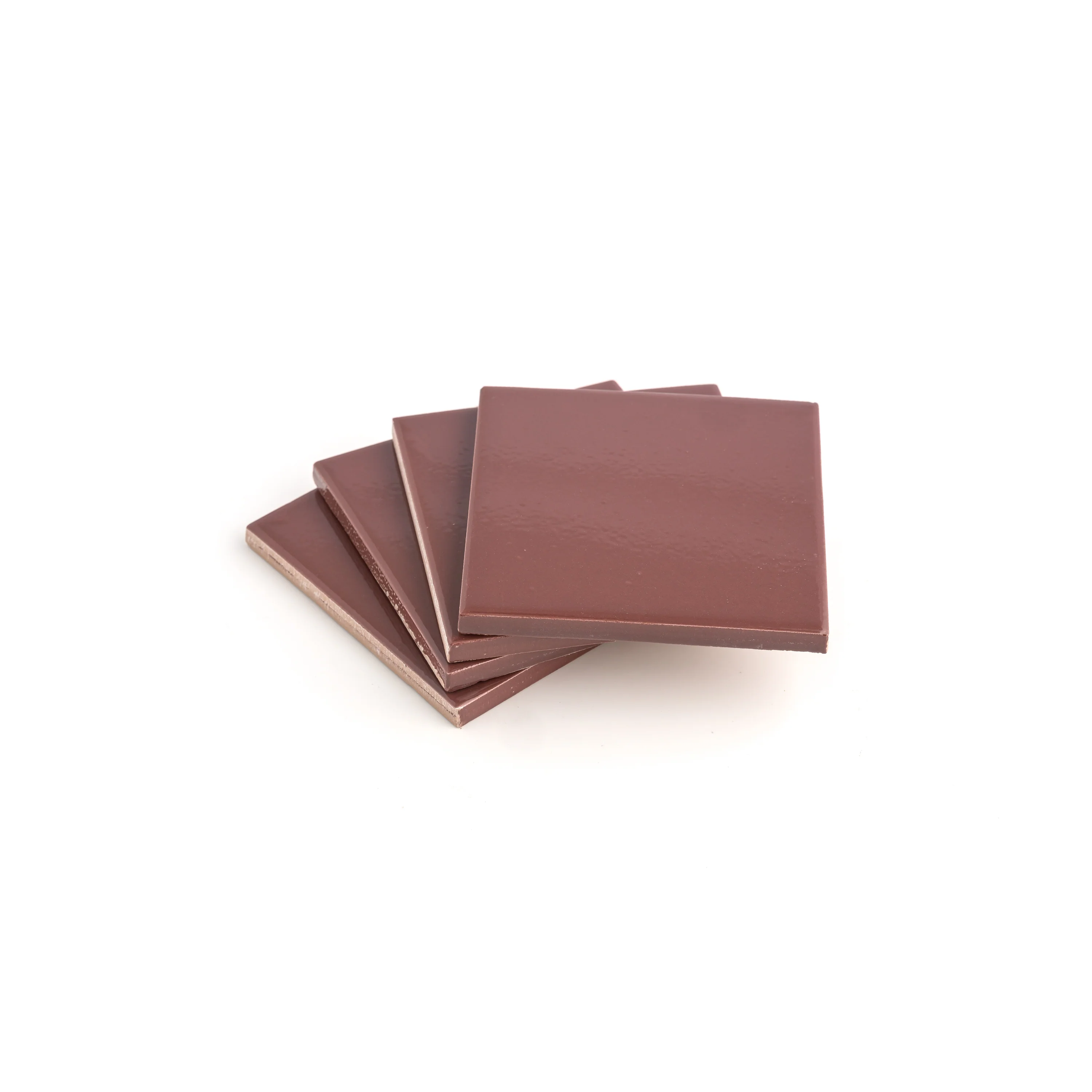 Red Red Wine 4x4 Ceramic Tile | Glossy - Image 4
