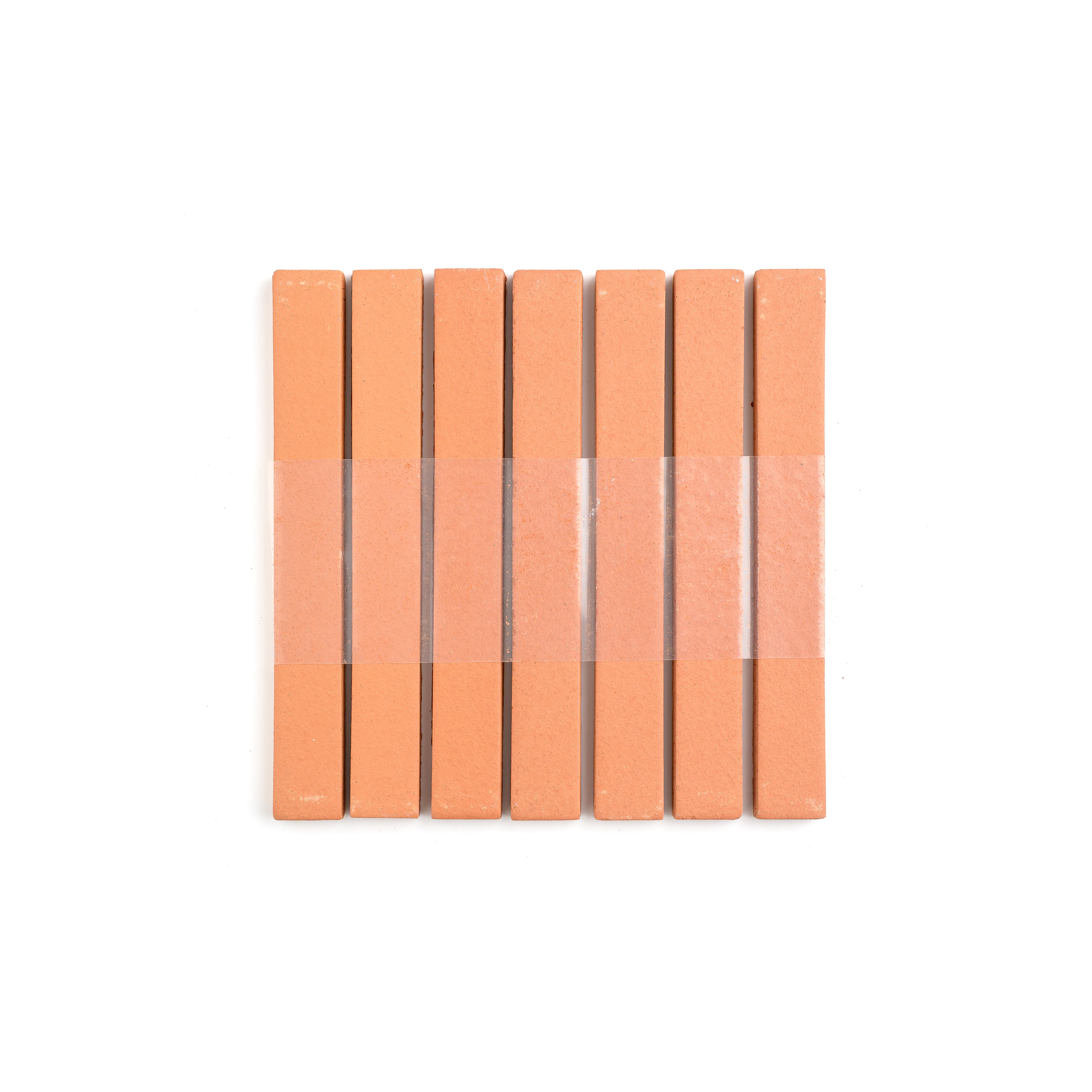 Sample: Red Terracotta Sticks Mosaic Tile
