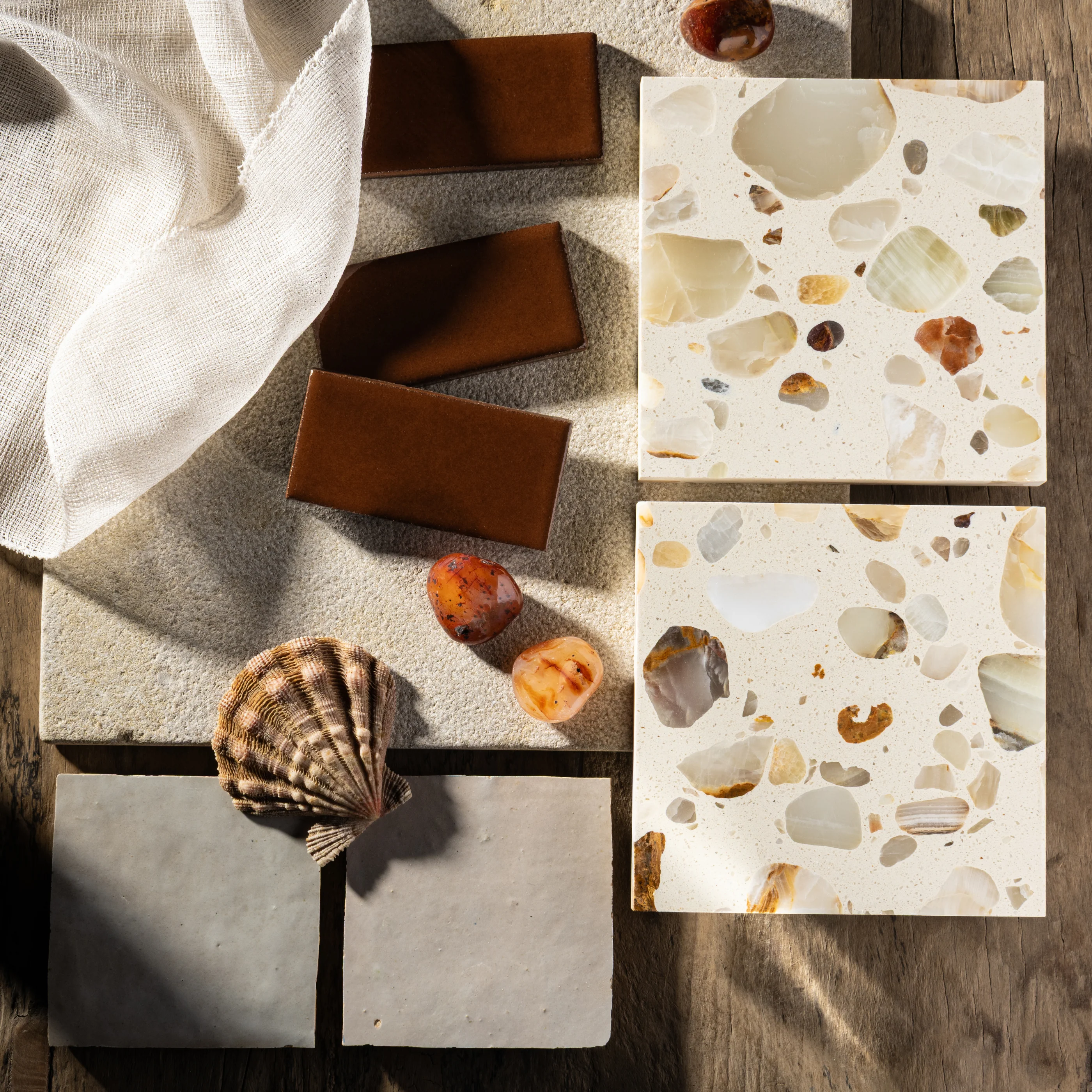 Rolling Stone 12x12 Venezia Terrazzo Tile - Image 5