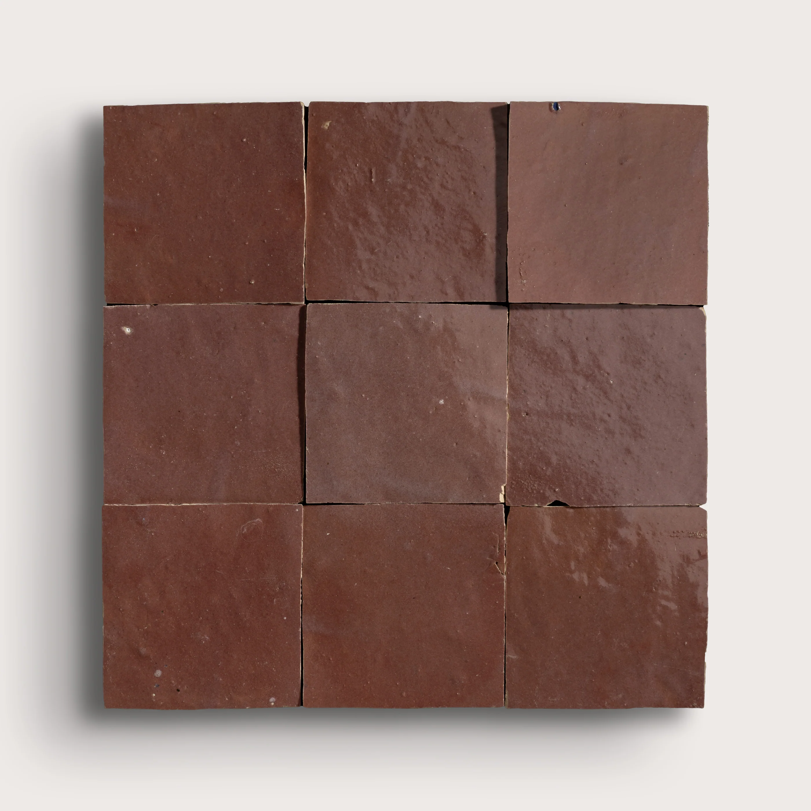 Rouge 4x4 Zellige Tile - Image 3