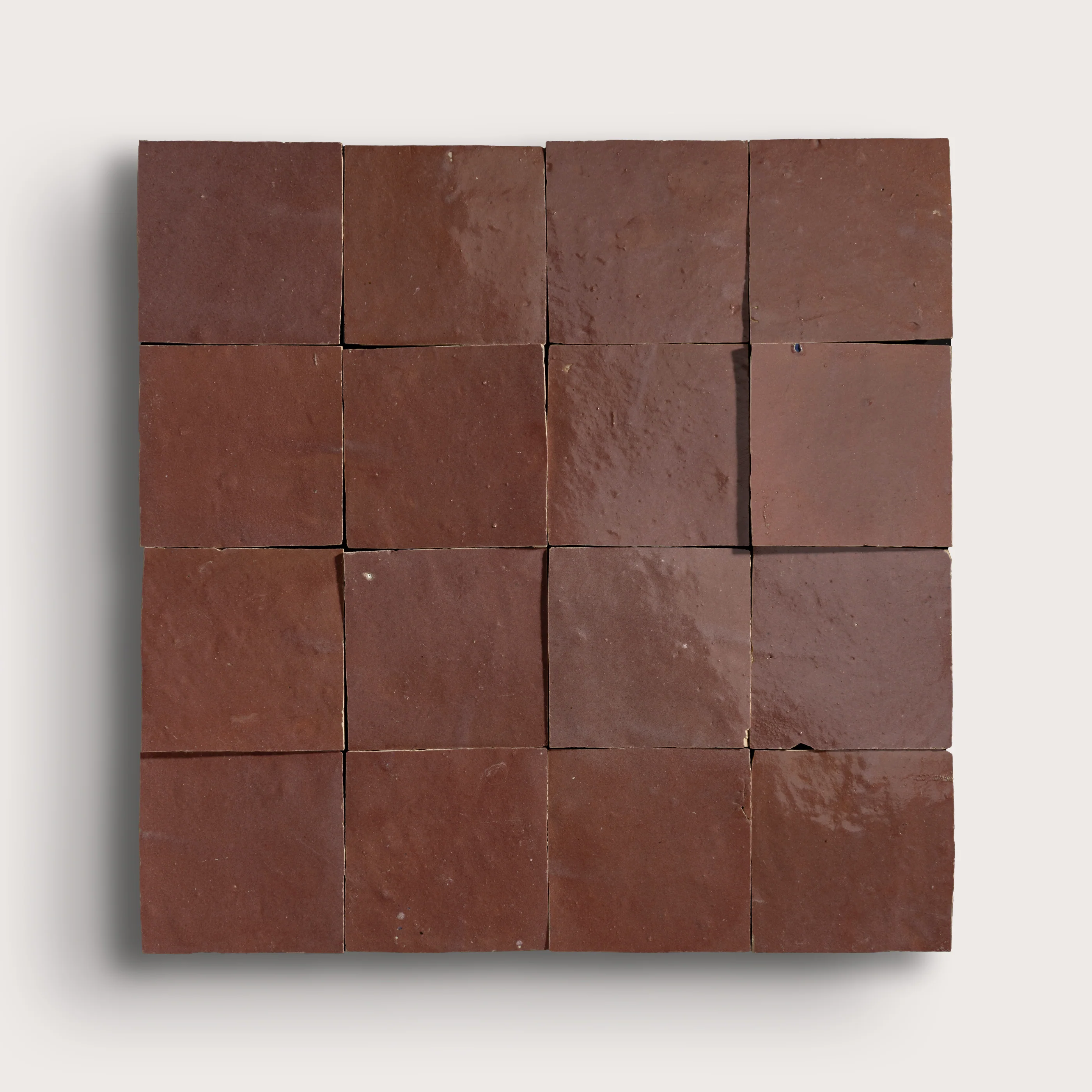Rouge 4x4 Zellige Tile - Image 4