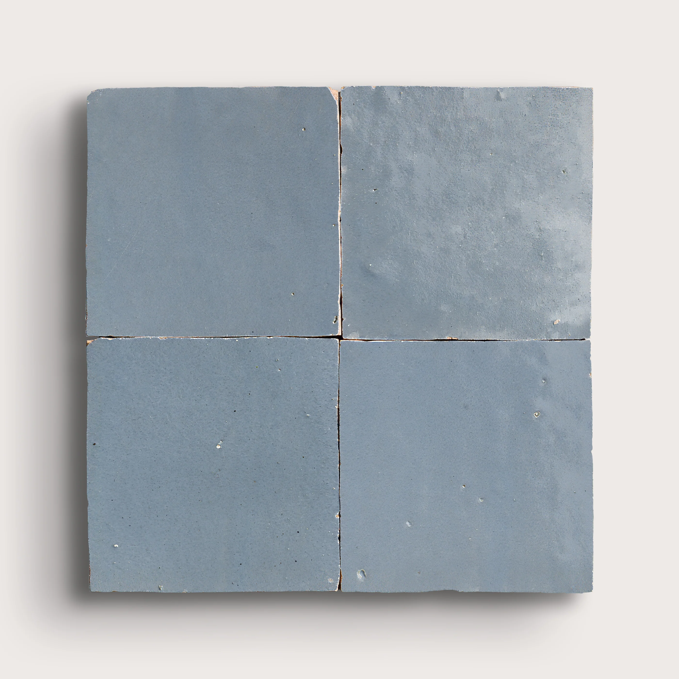 Sahara Mist Blue 4x4 Zellige Tile