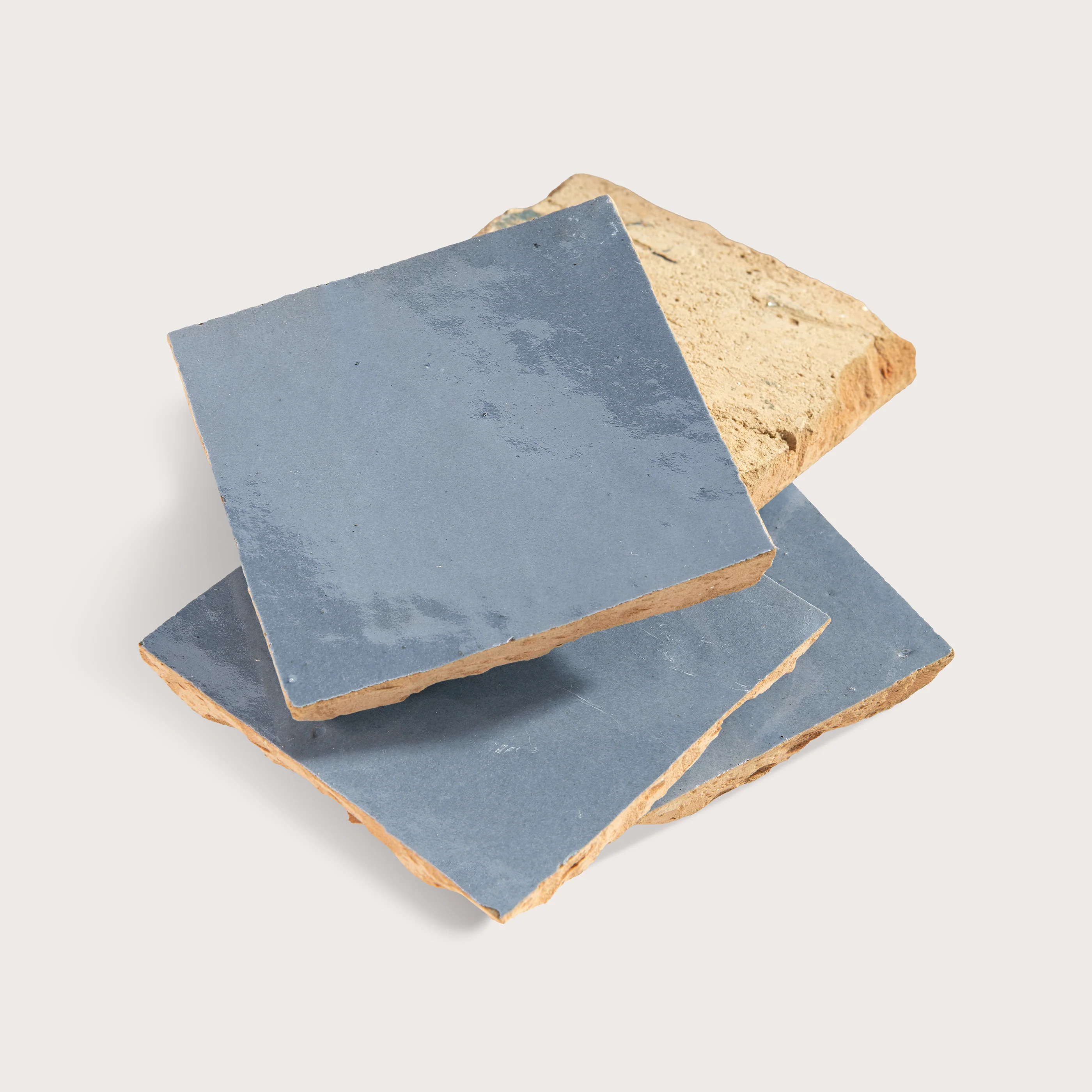 Sahara Mist Blue 4x4 Zellige Tile - Image 6