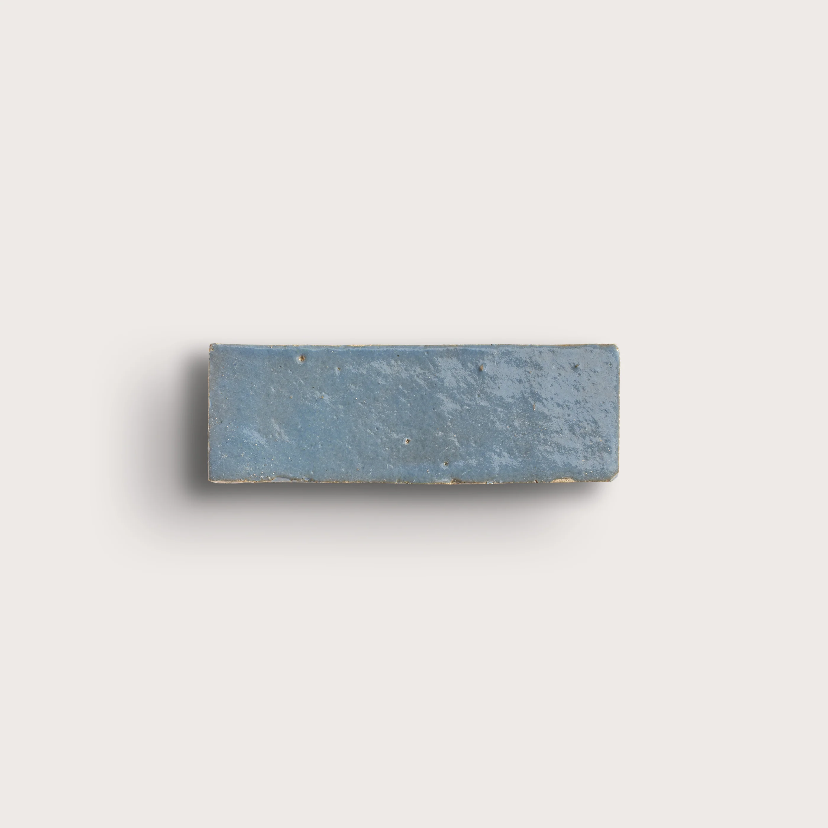 Sample: Belize Blue 2x6 Thin Bejmat Zellige Tile