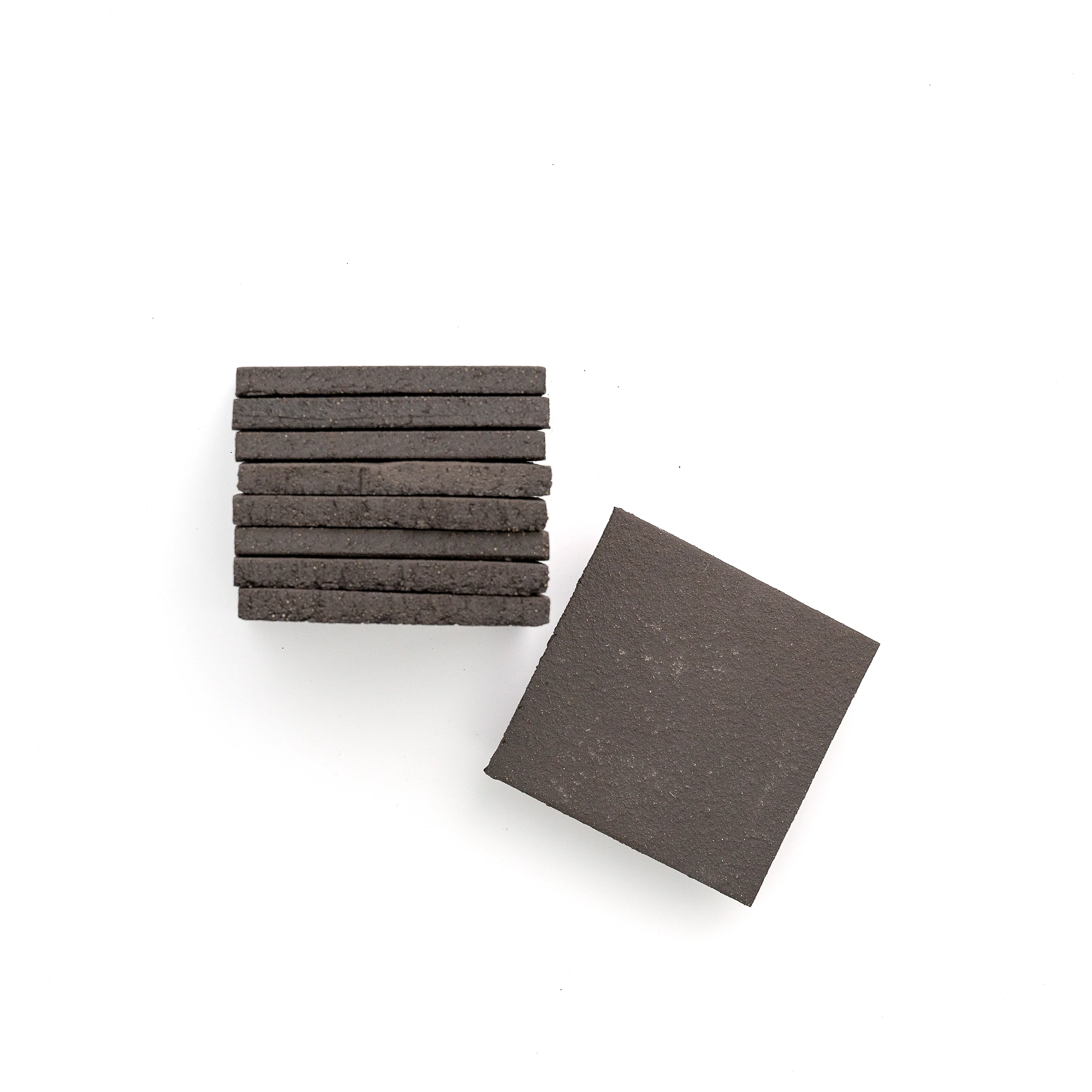 Sample: Black Terracotta 4x4 Tile