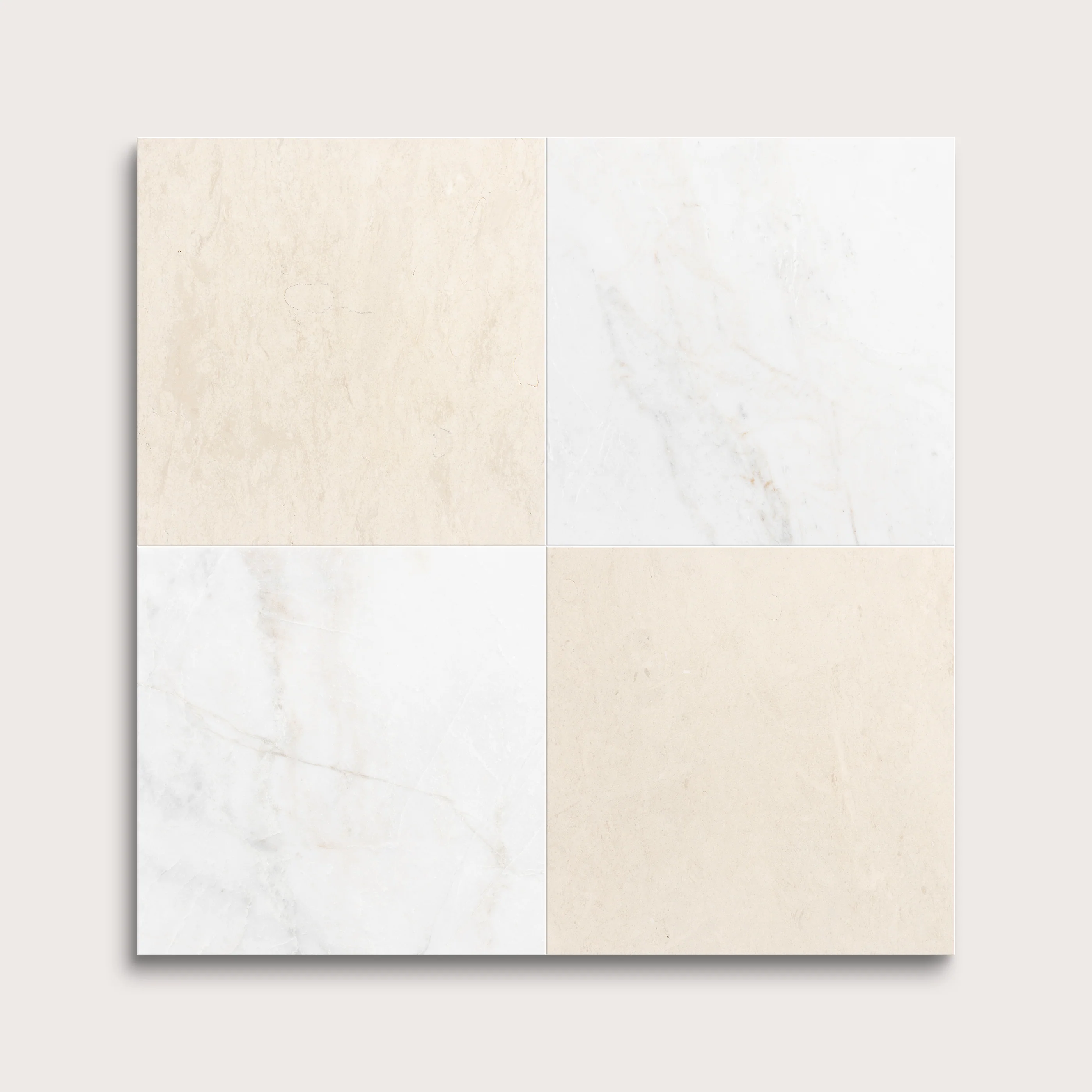 Sample: Bundle - Casablanca Gold & Saharan Sand Marble & Limestone | Honed