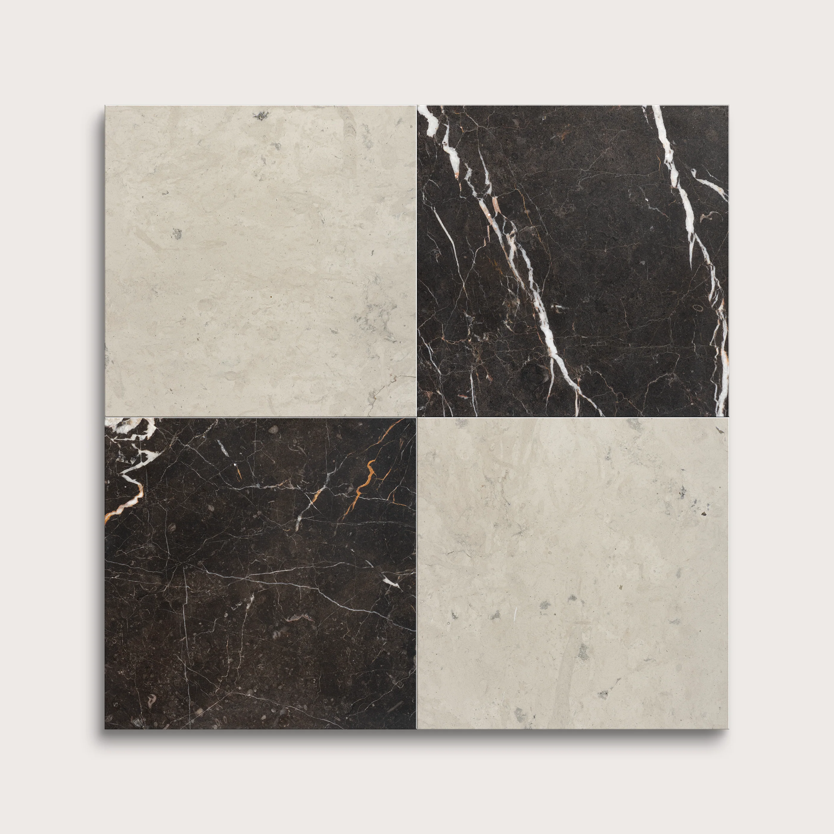 Sample: Bundle - Chateau Grey & Truffle Limestone & Marble | Honed