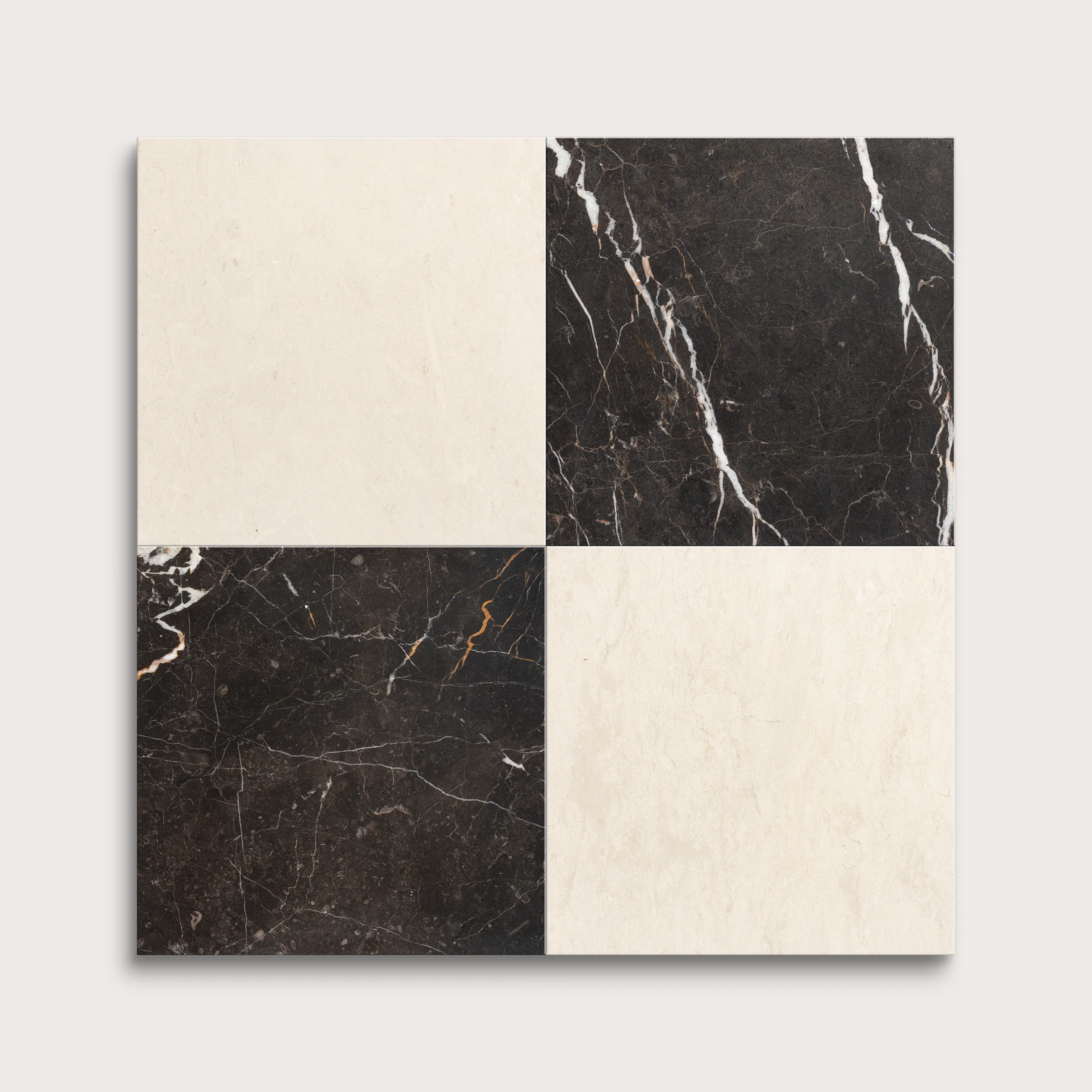 Sample: Bundle - Saharan Sand & Truffle Limestone & Marble | Honed