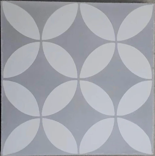 Sample: Circulos Grey Cement Tile