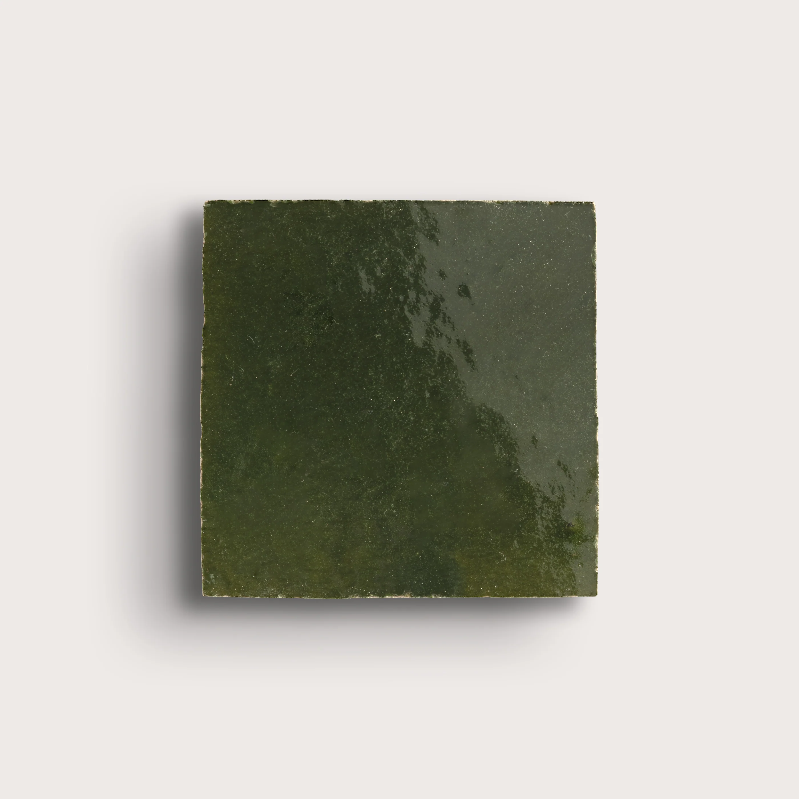 Sample: Forest Green 4x4 Zellige Tile