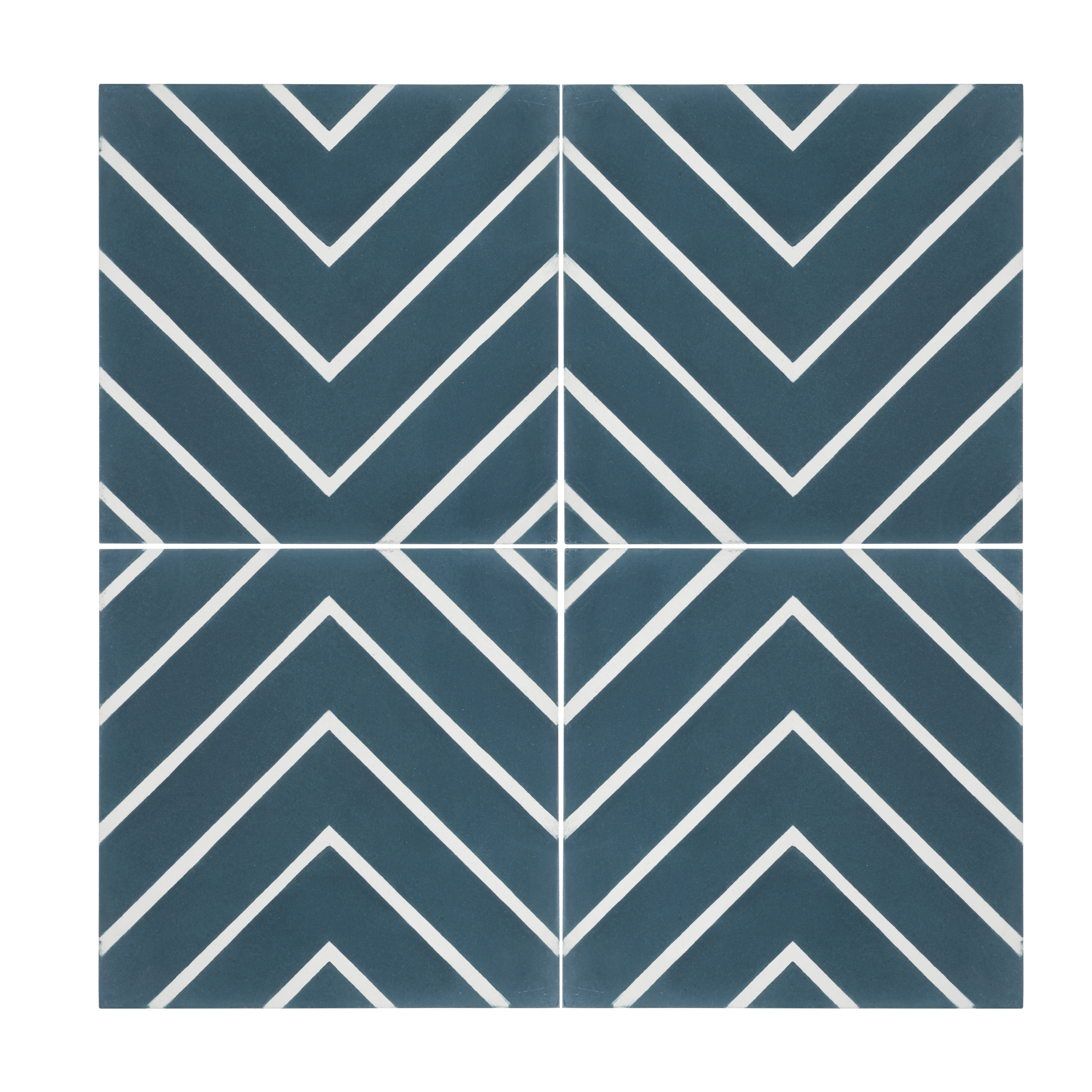 Sample: Maya Blue Cement Tile - Image 2