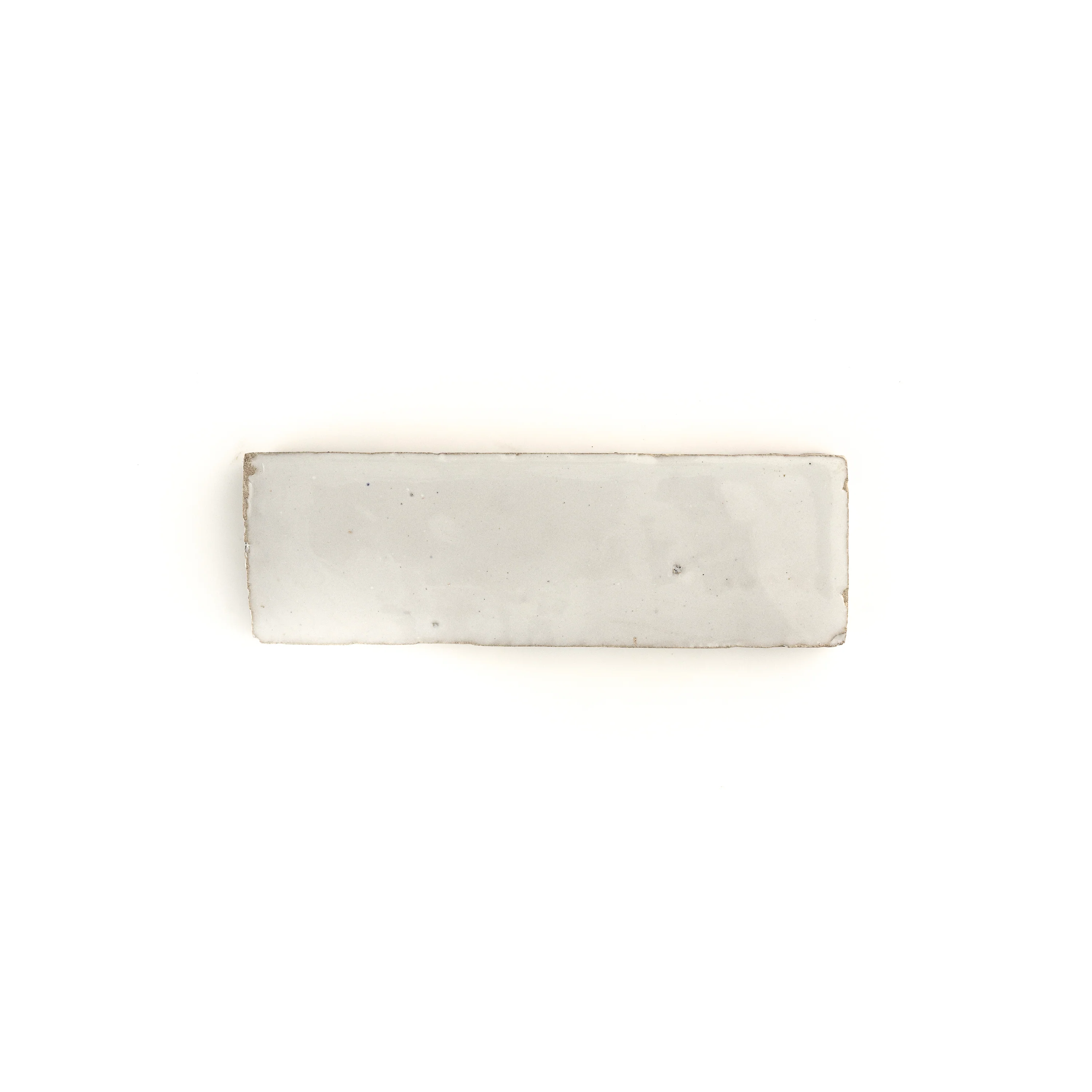 Sample: Natural White 2x6 Thin Bejmat Zellige Tile