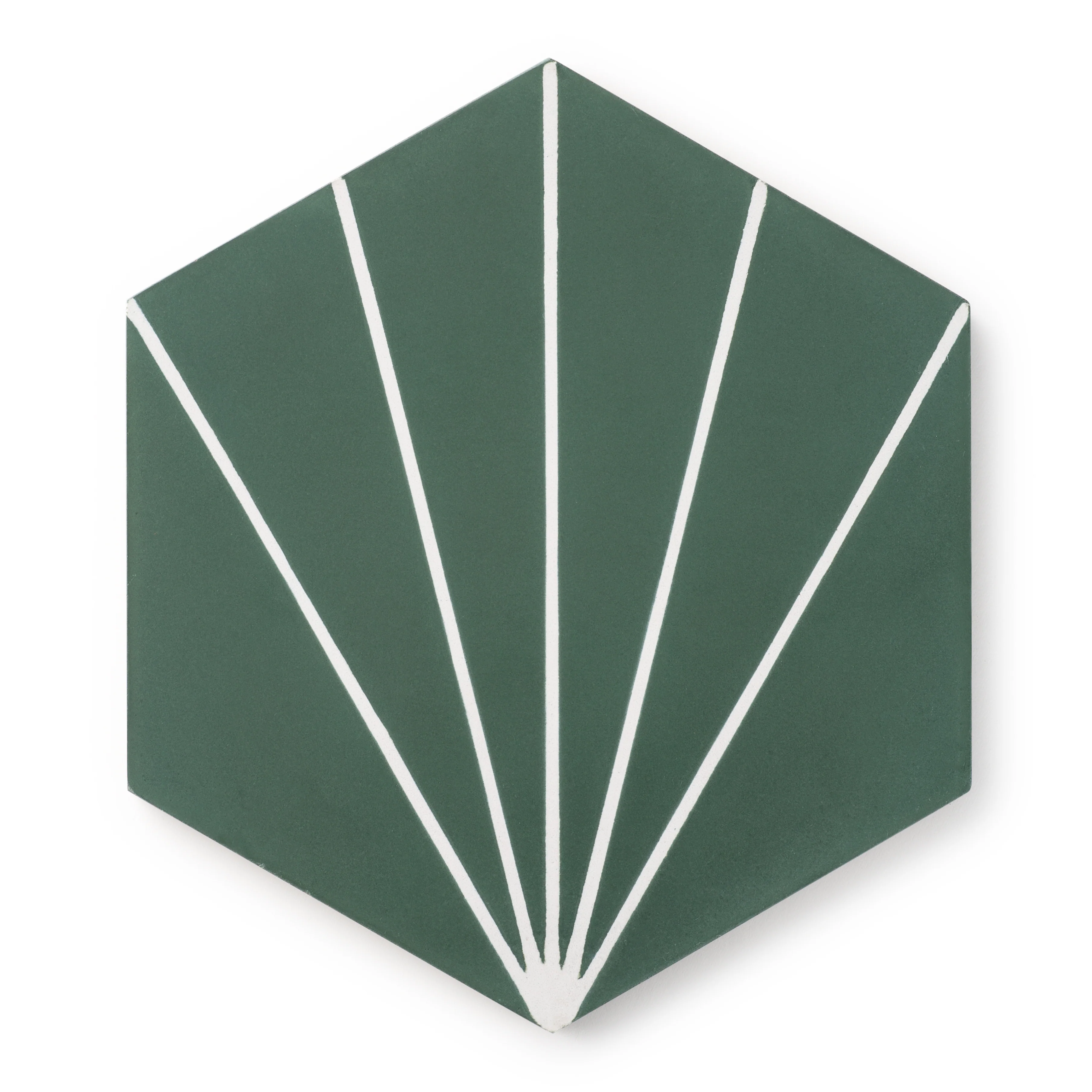 Sample: Nola Green Cement Tile