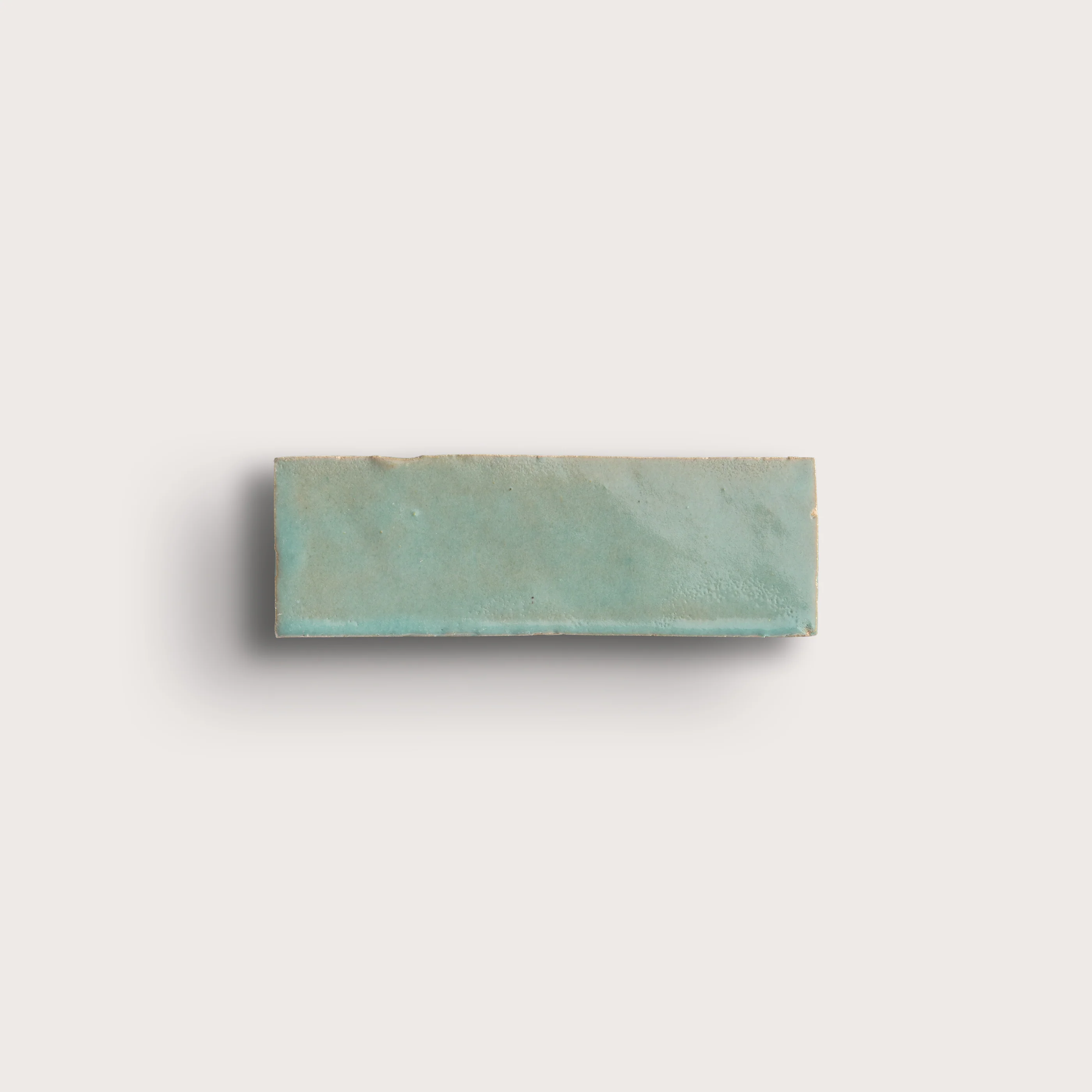 Sample: Sea Green 2x6 Thin Bejmat Zellige Tile