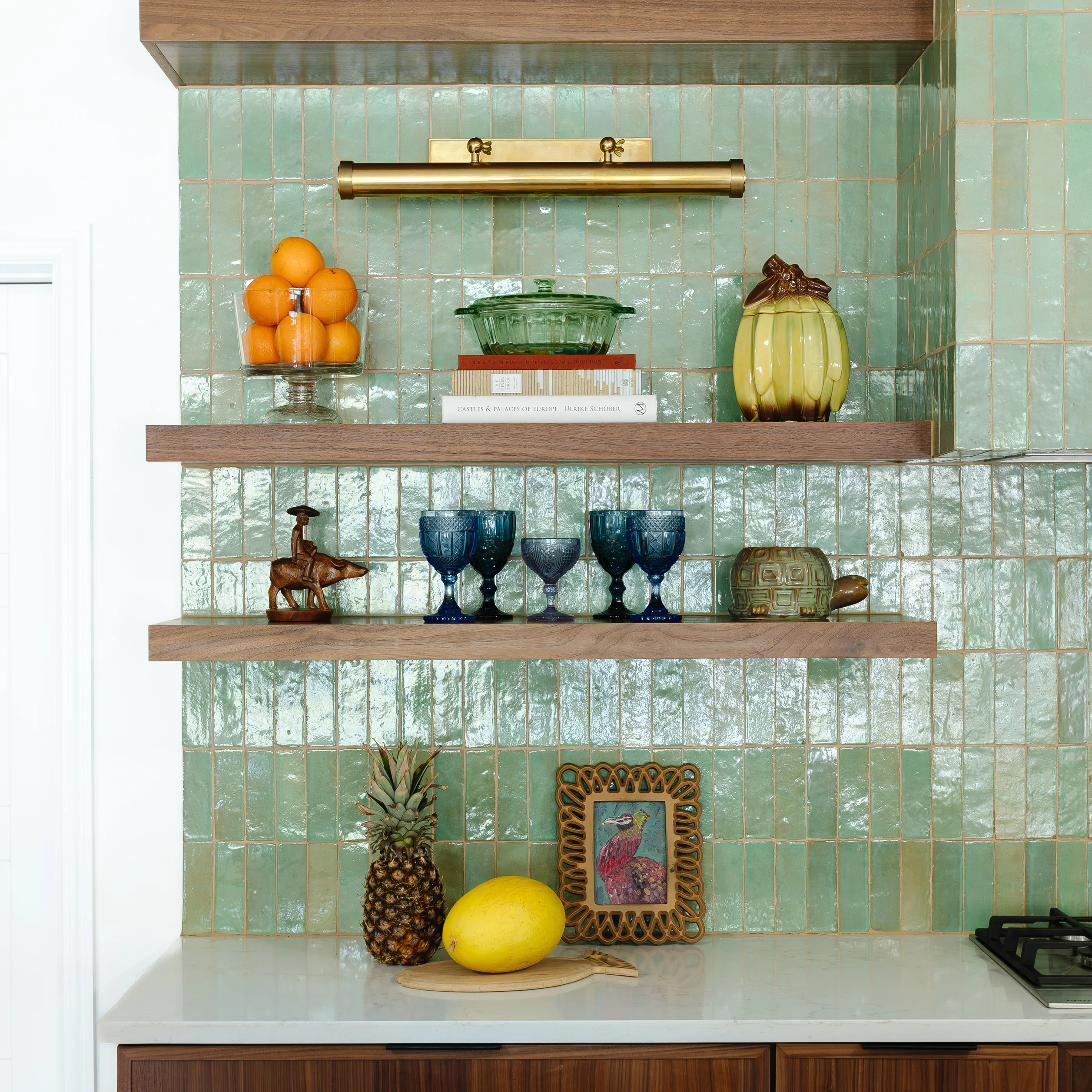 Sea Green 2x6 Thin Bejmat Zellige Tile - Image 7