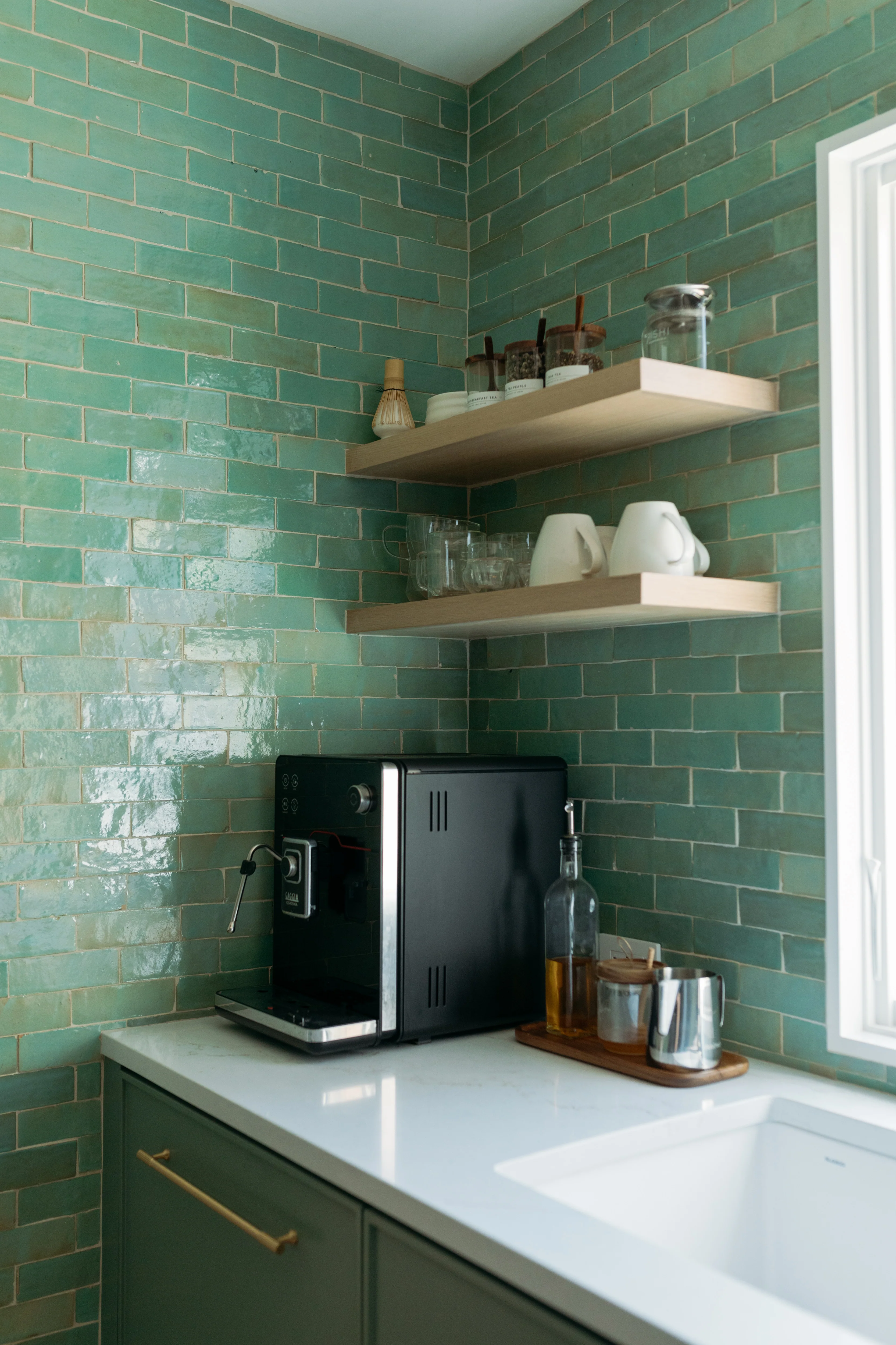 Sea Green 2x6 Thin Bejmat Zellige Tile - Image 8