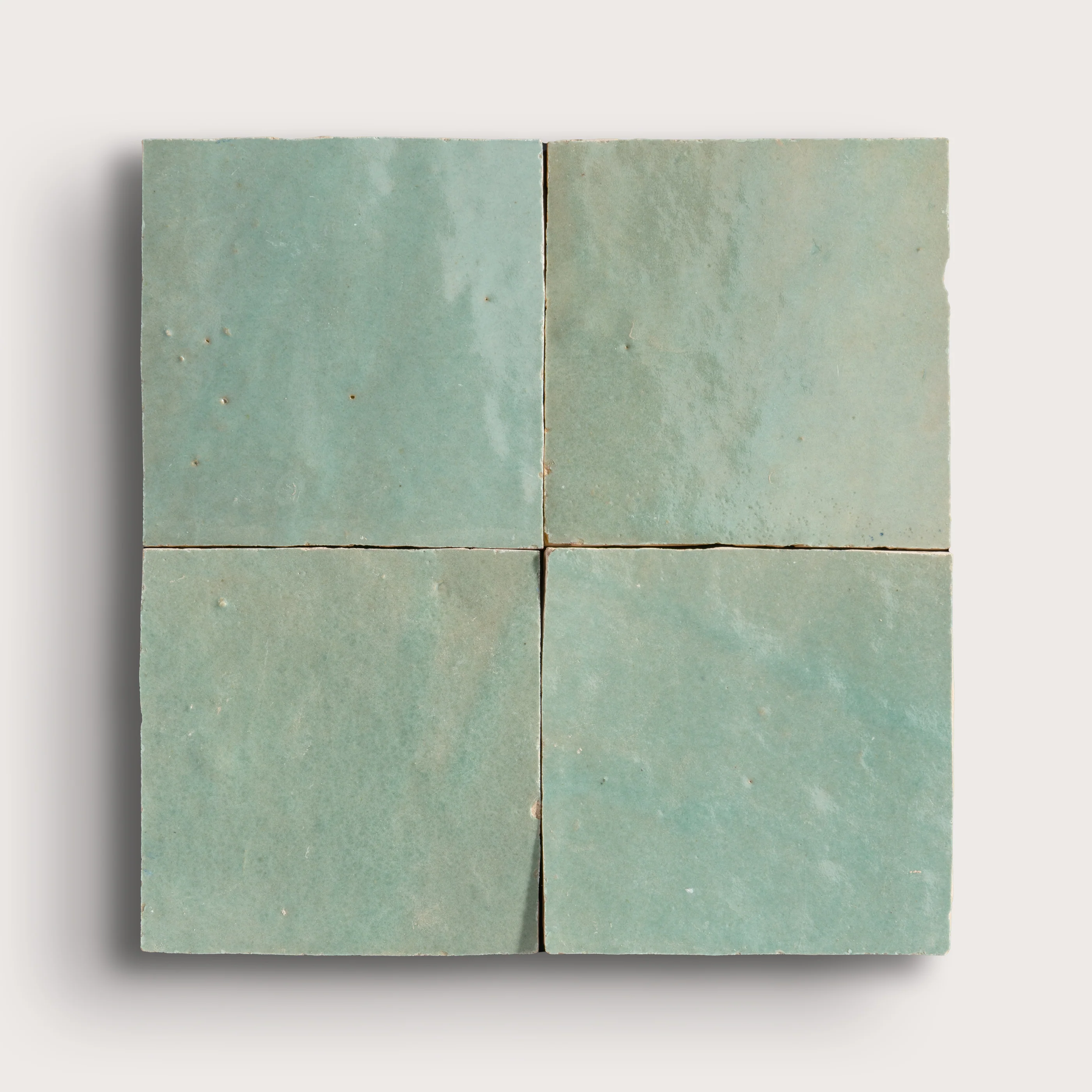 Sea Green 4x4 Zellige Tile