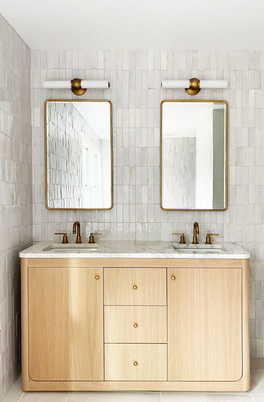 Snow White 2x6 Thin Bejmat Zellige Tile - Image 15