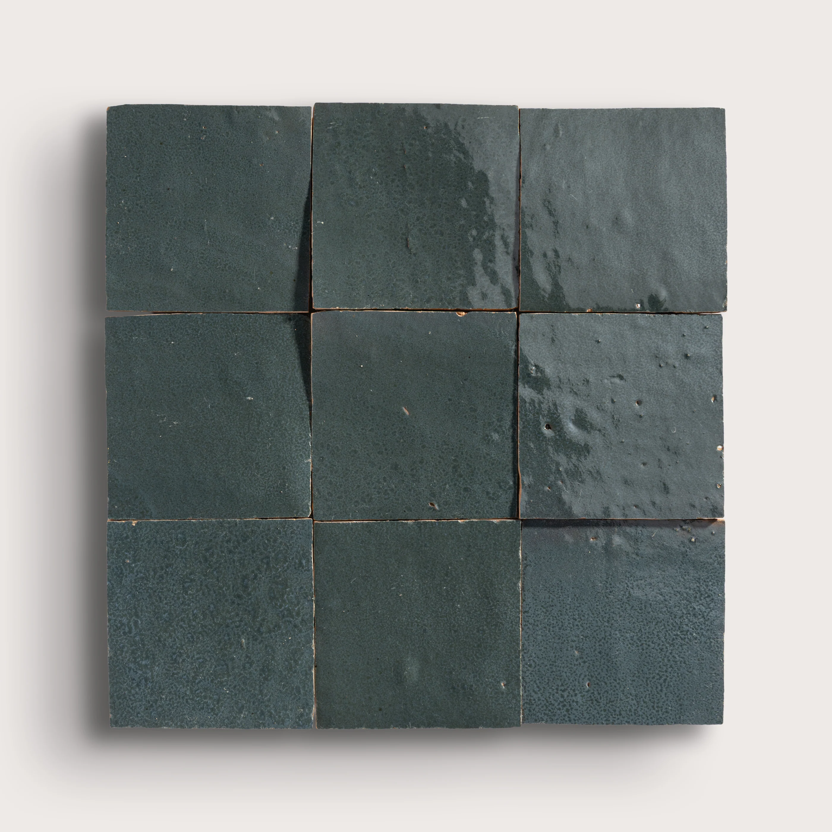 Steel Grey 4x4 Zellige Tile - Image 4