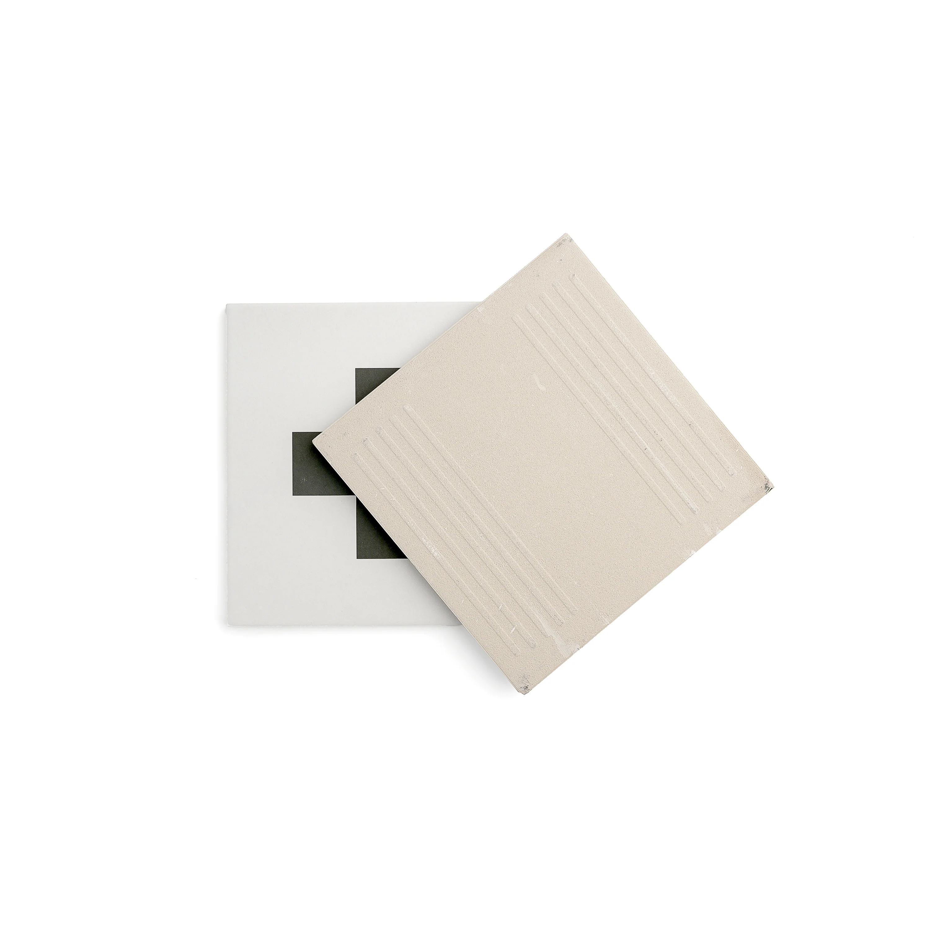 Swiss Cross Black & White Ceramic Tile - Image 4