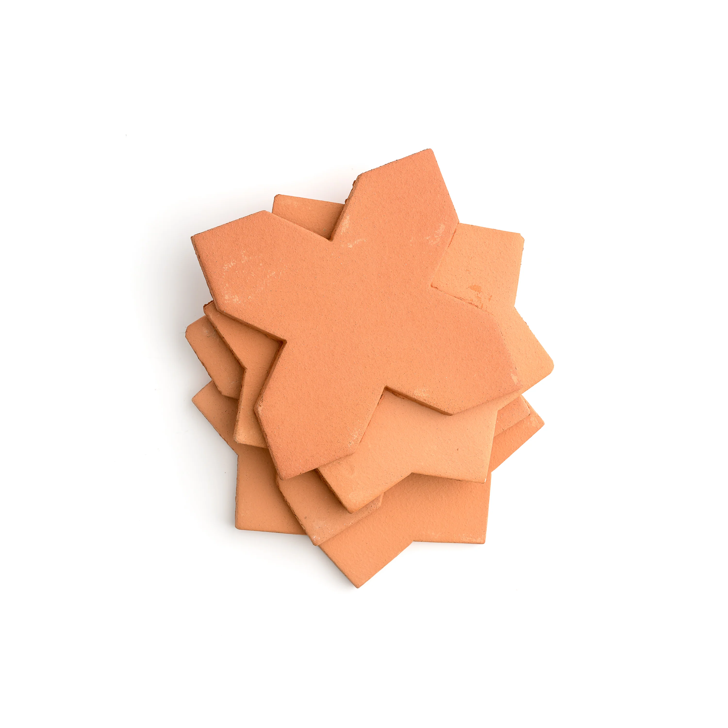 Terracotta Star & Cross Tile - Image 3