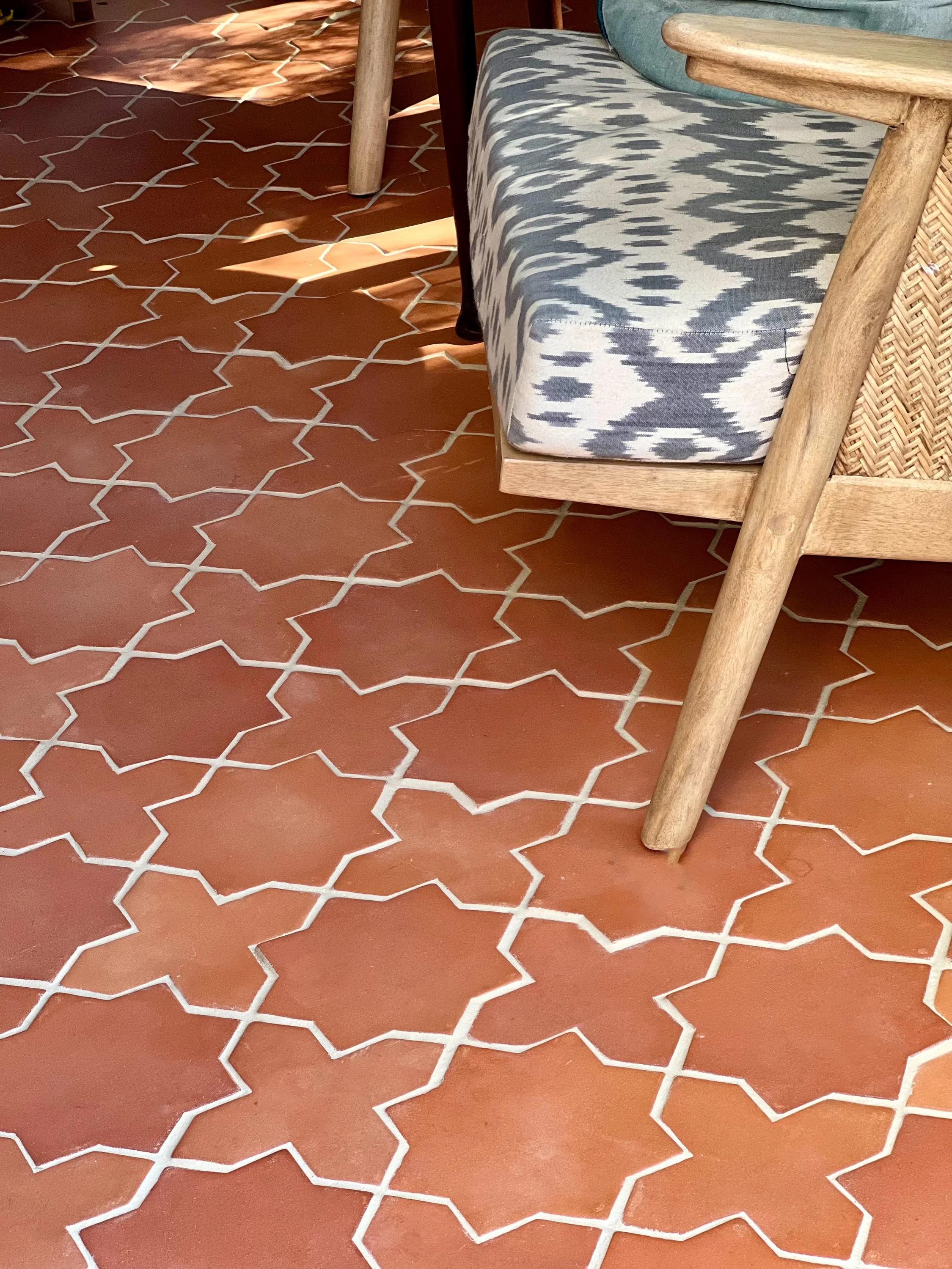 Terracotta Star & Cross Tile - Image 5