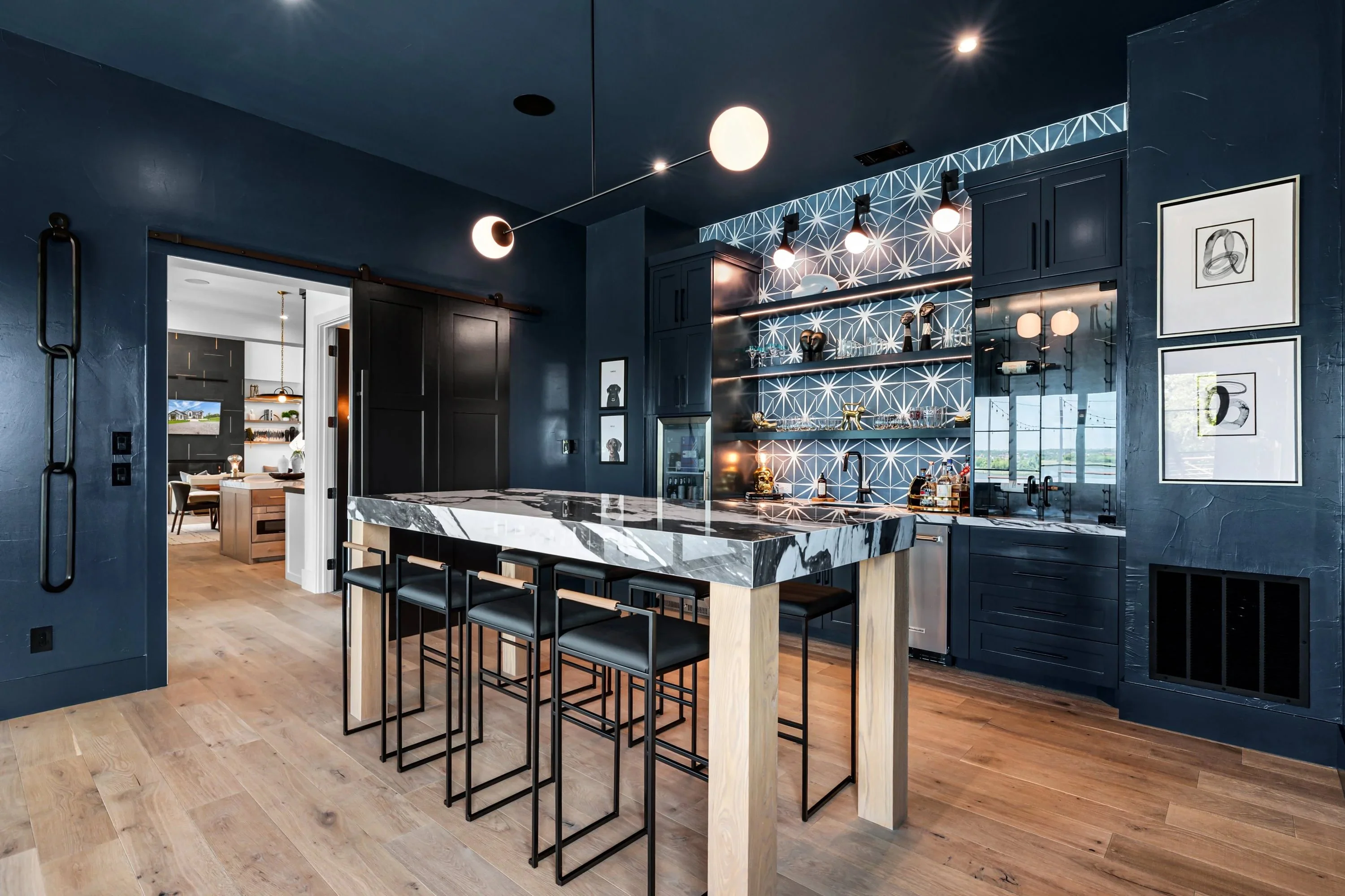 Trident Blue Ceramic Tile - Image 7