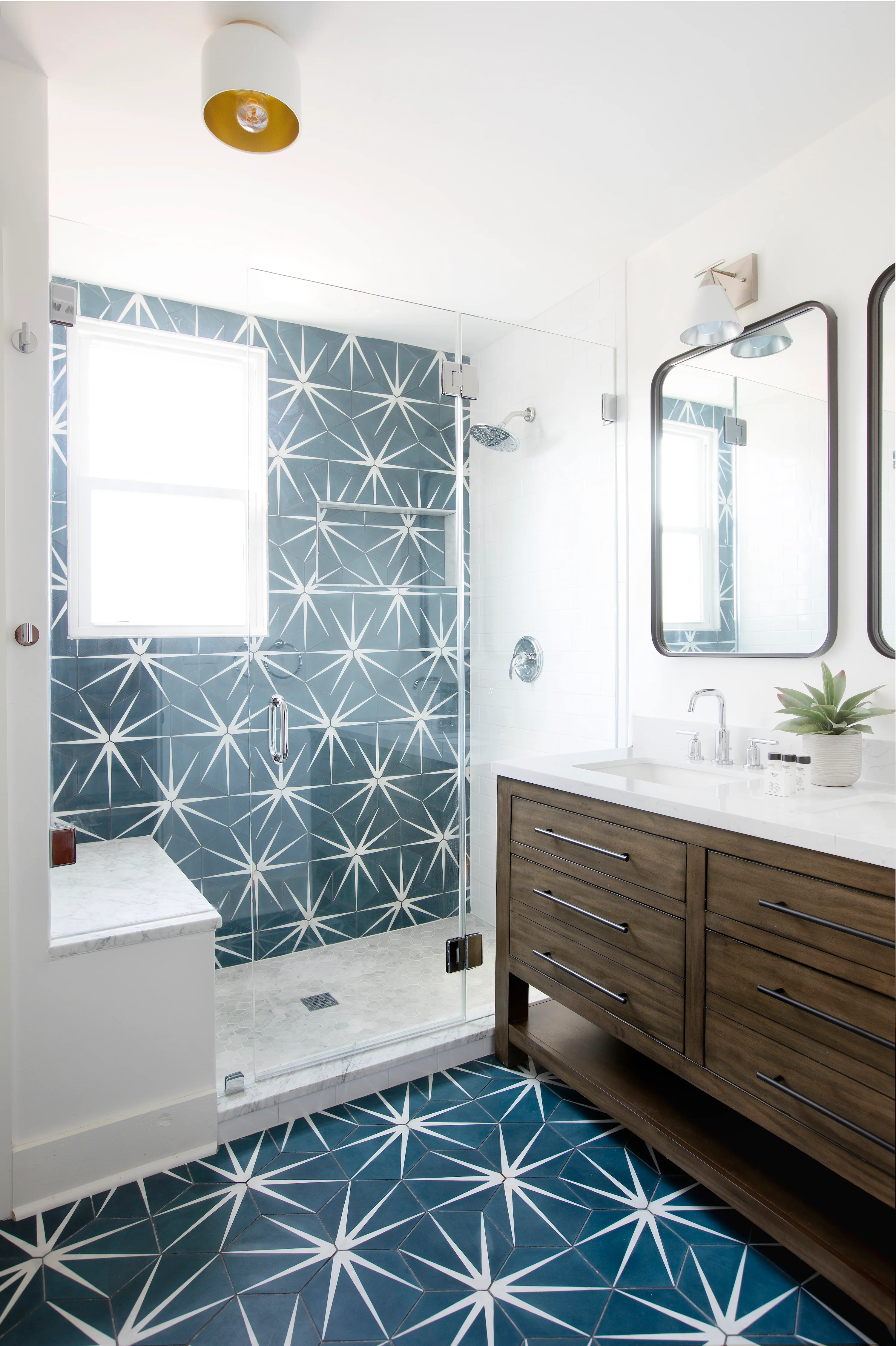 Trident Blue Ceramic Tile - Image 8