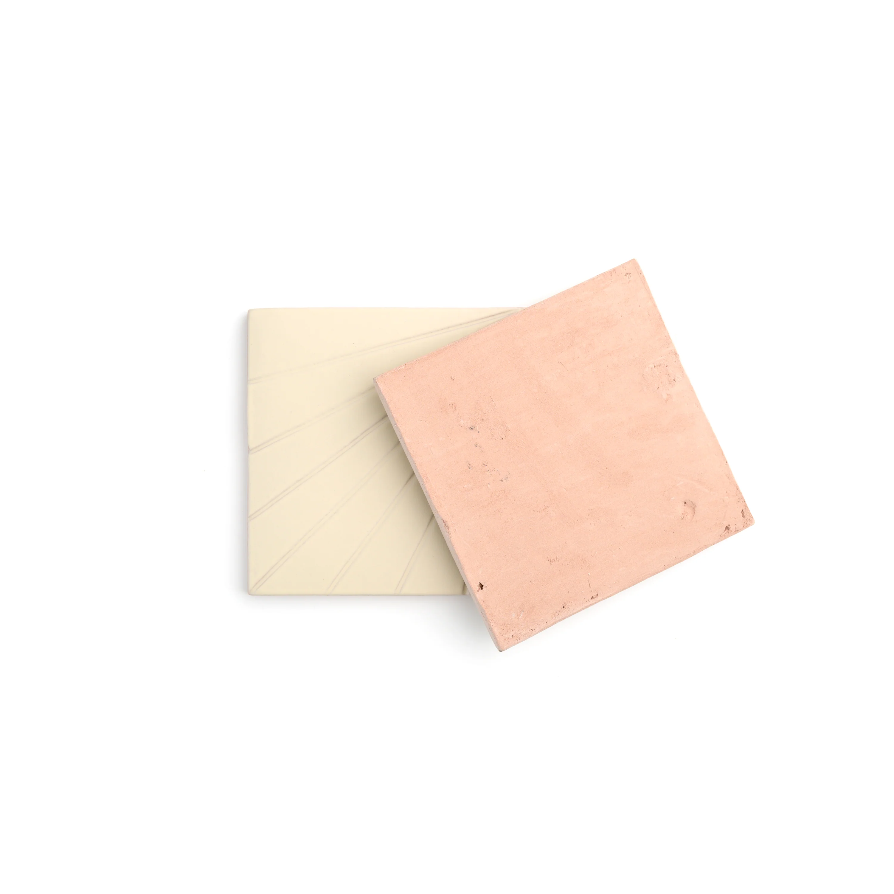 Tulum Bone 6x6 Dimensional Relief Artisan Ceramic Tile - Image 3