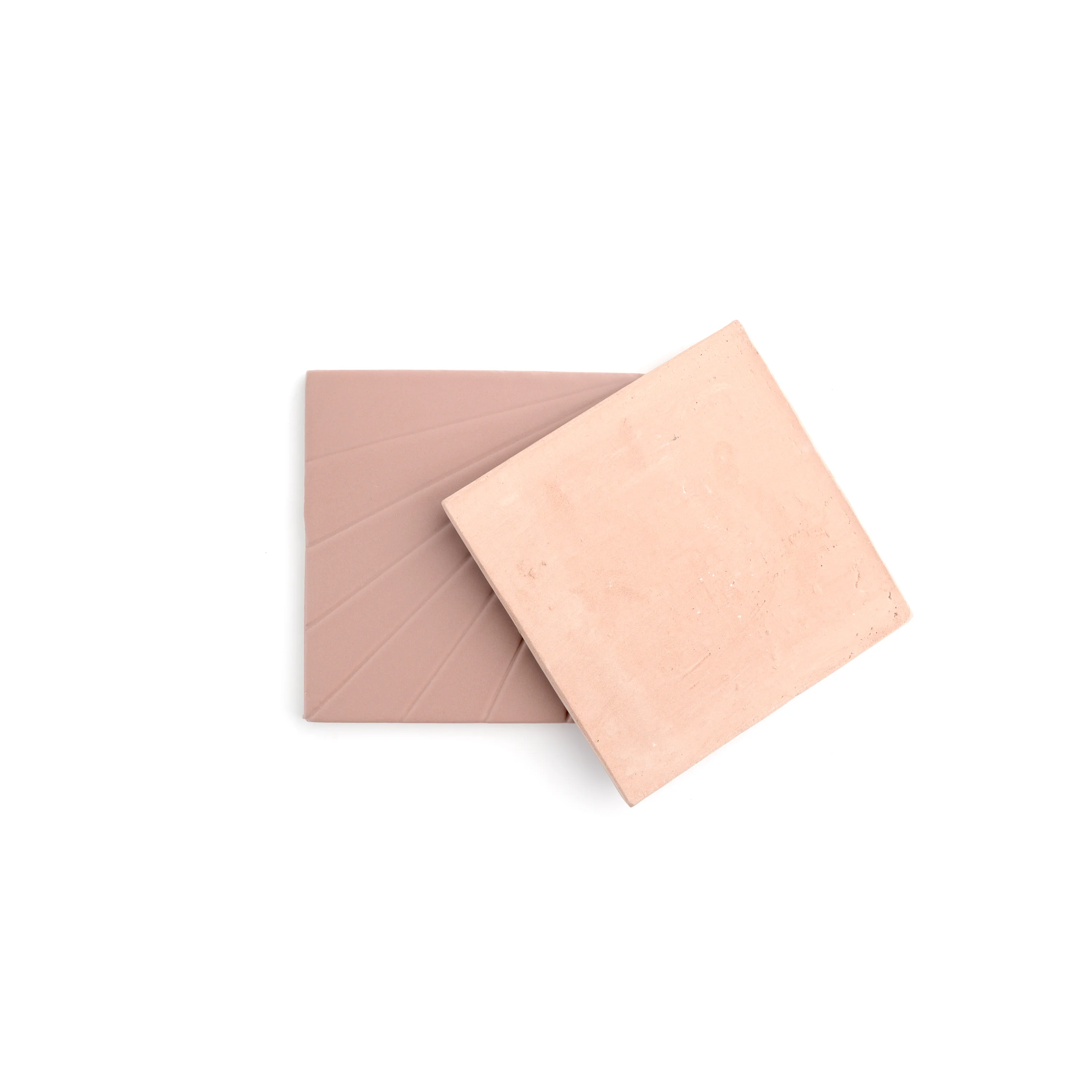 Tulum Pink 6x6 Dimensional Relief Artisan Ceramic Tile - Image 3