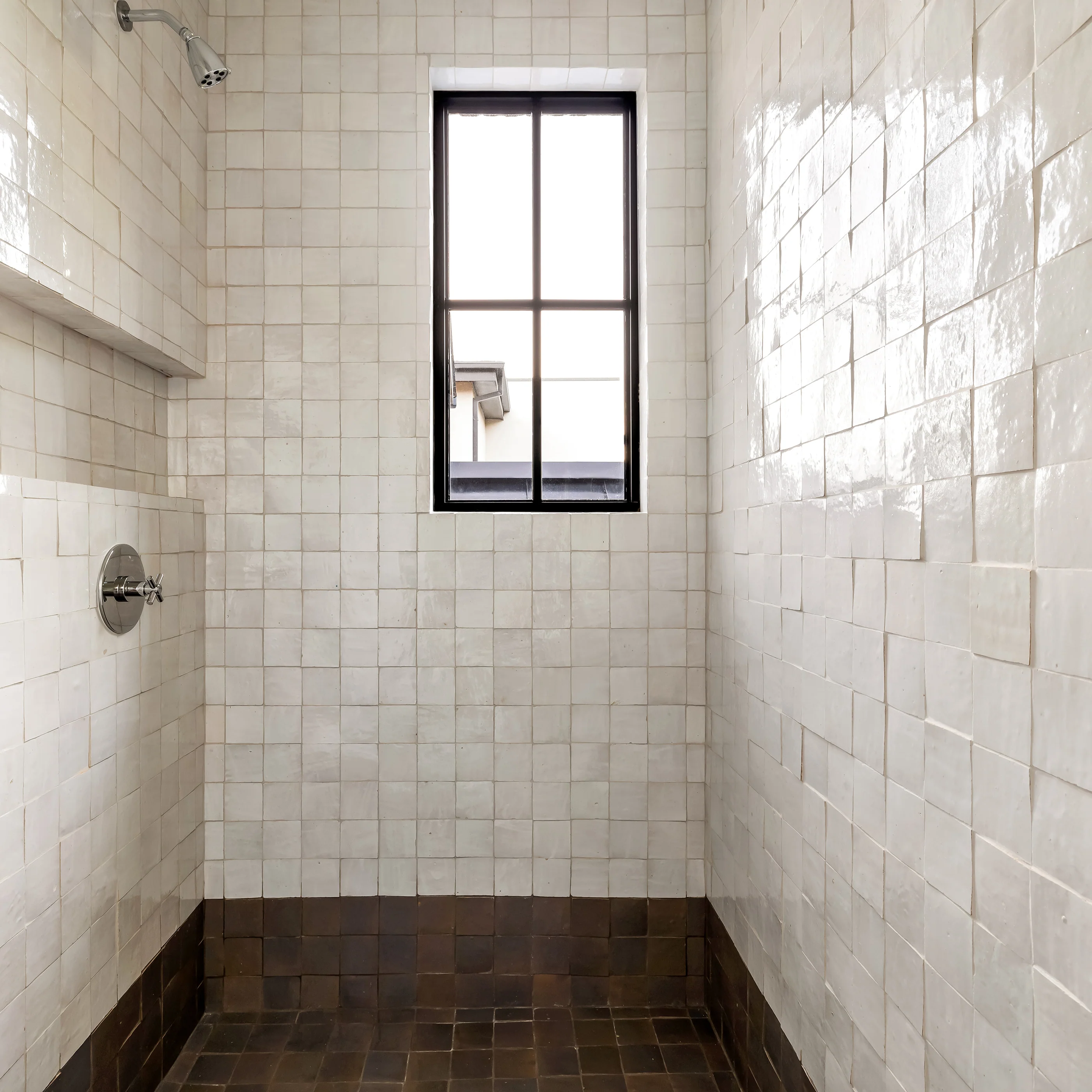 Snow White 4x4 Zellige Tile - Image 9